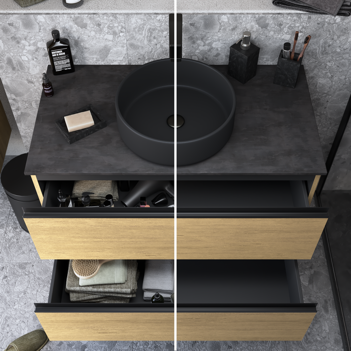 meuble de salle de bain studio 80 sensea