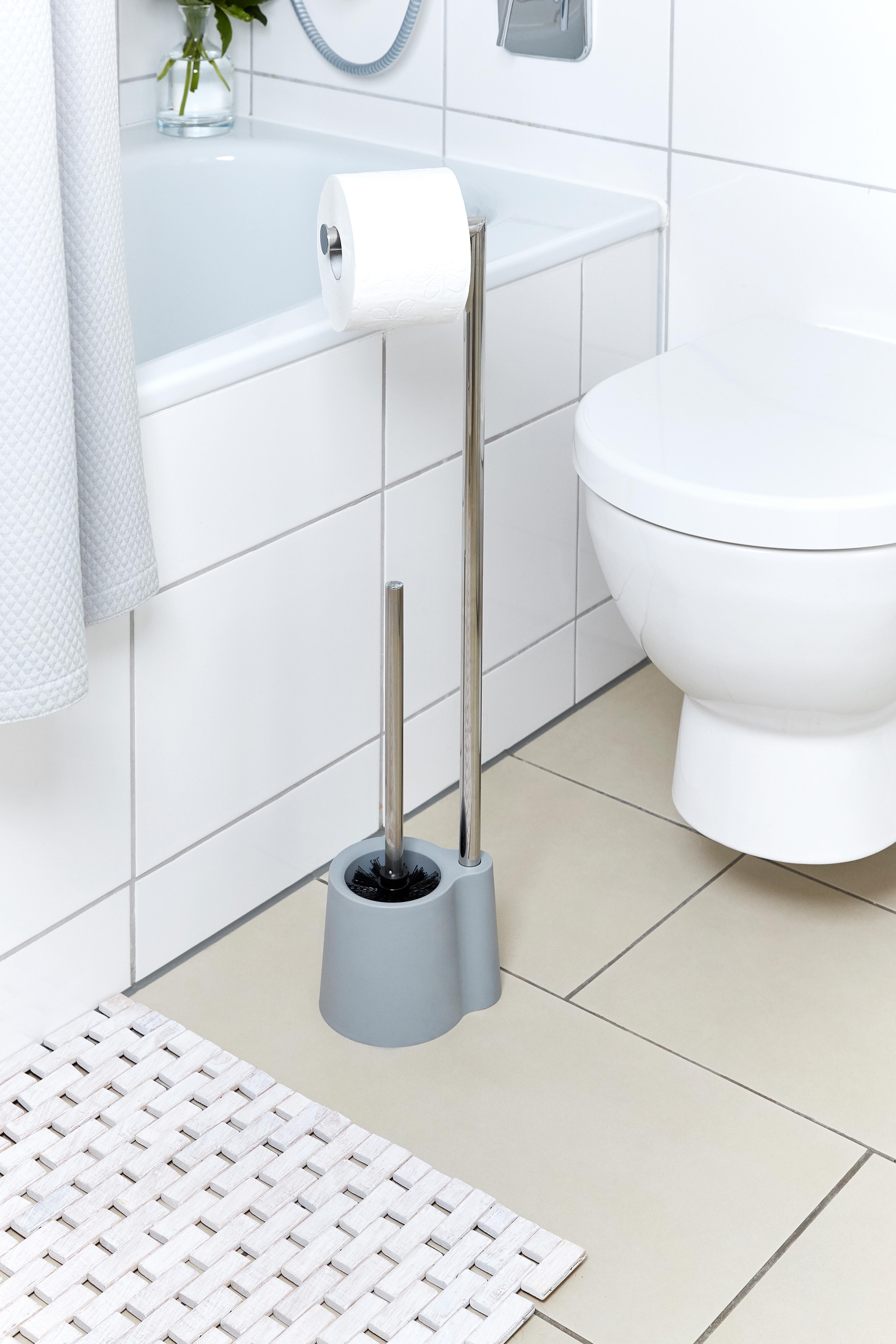 Piaçaba e porta-rolo cinza Avola - 9