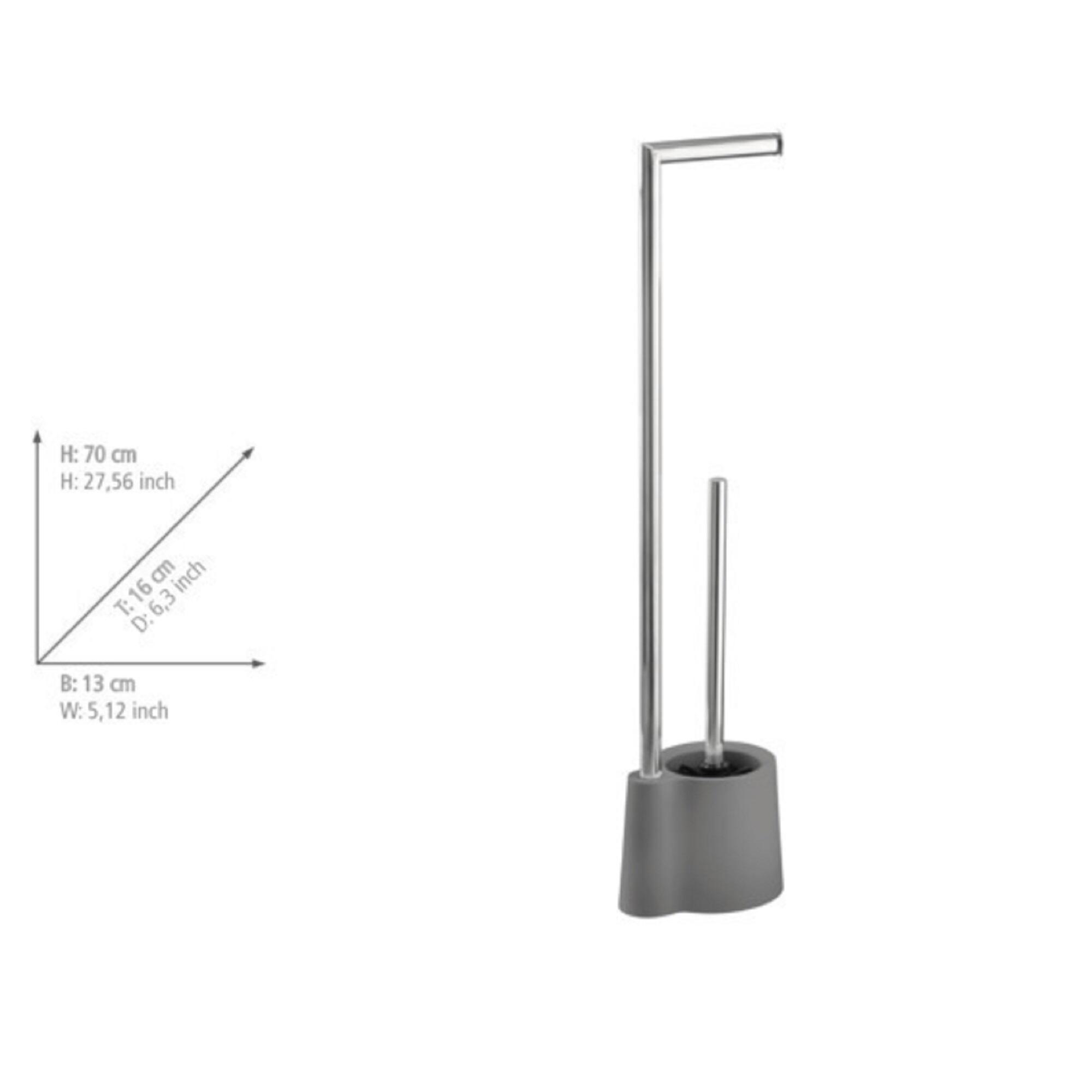 Piaçaba e porta-rolo cinza Avola - 5