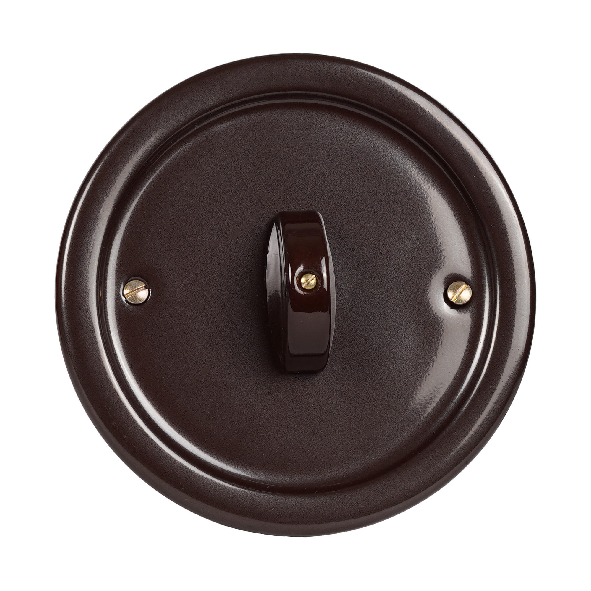 Supporto 3 moduli serie Country  FANTON marrone - 2