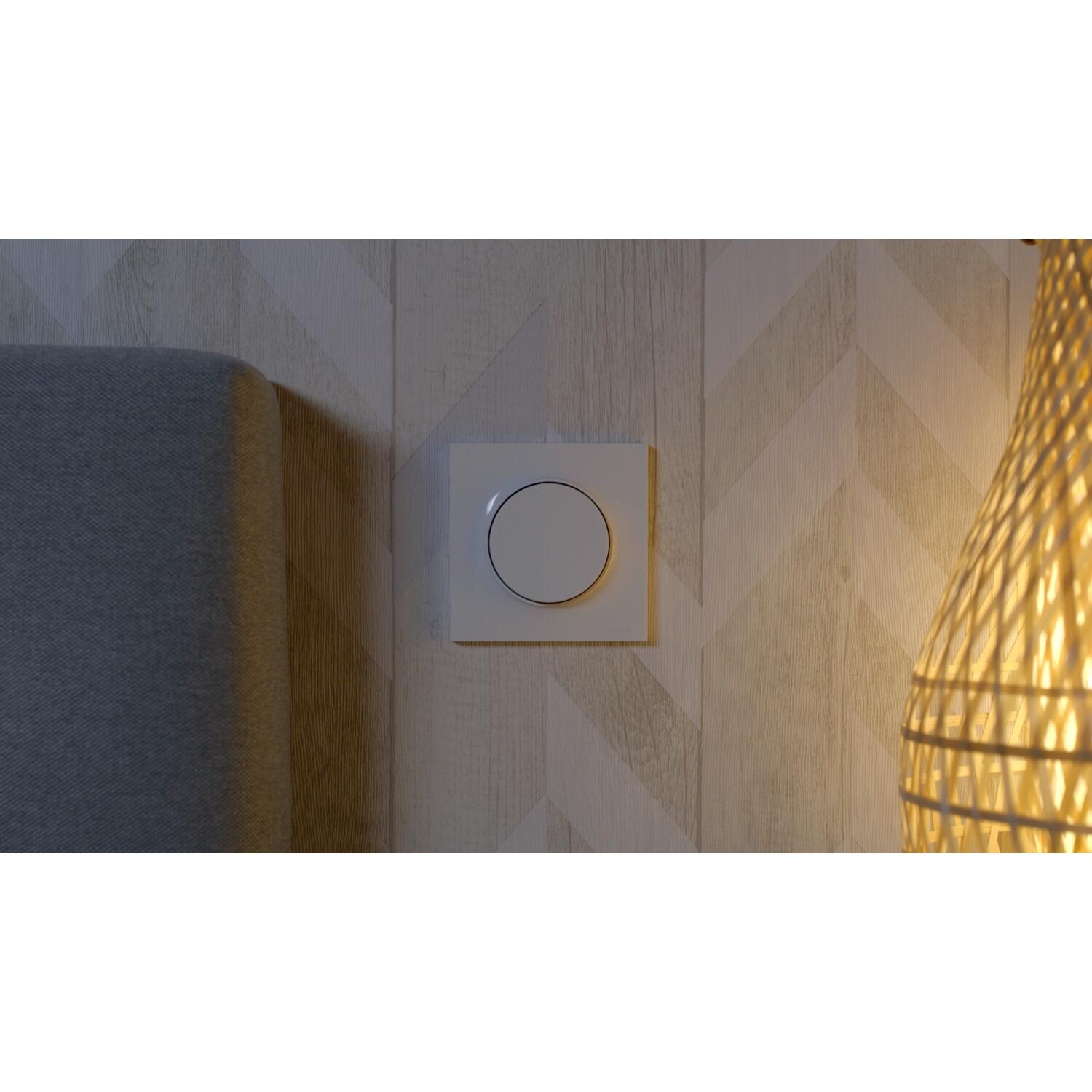 Poussoir à assembler Odace, SCHNEIDER ELECTRIC, blanc - 4