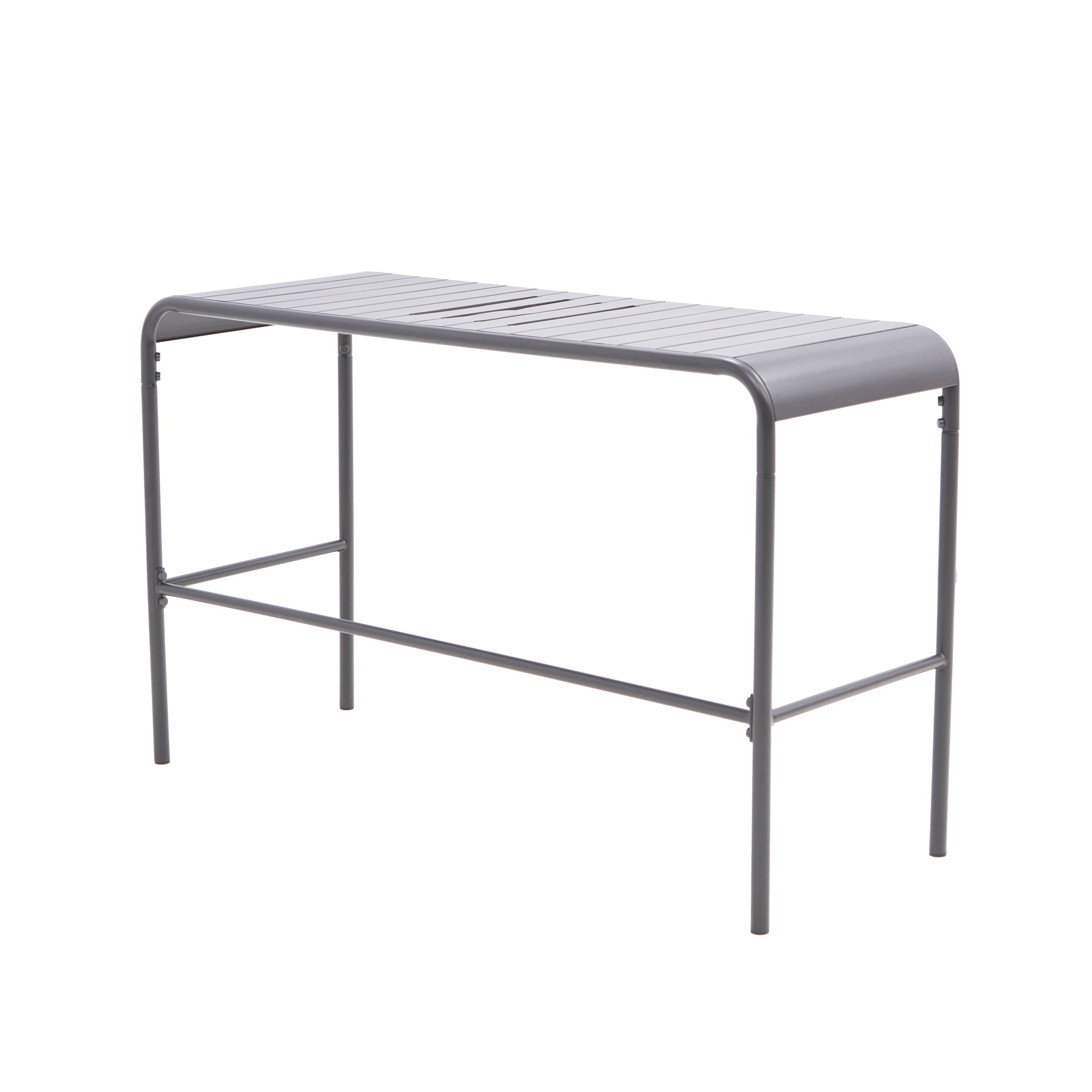 Mesa de refeição para varanda 120x75 cm antracite Cafe II - 2