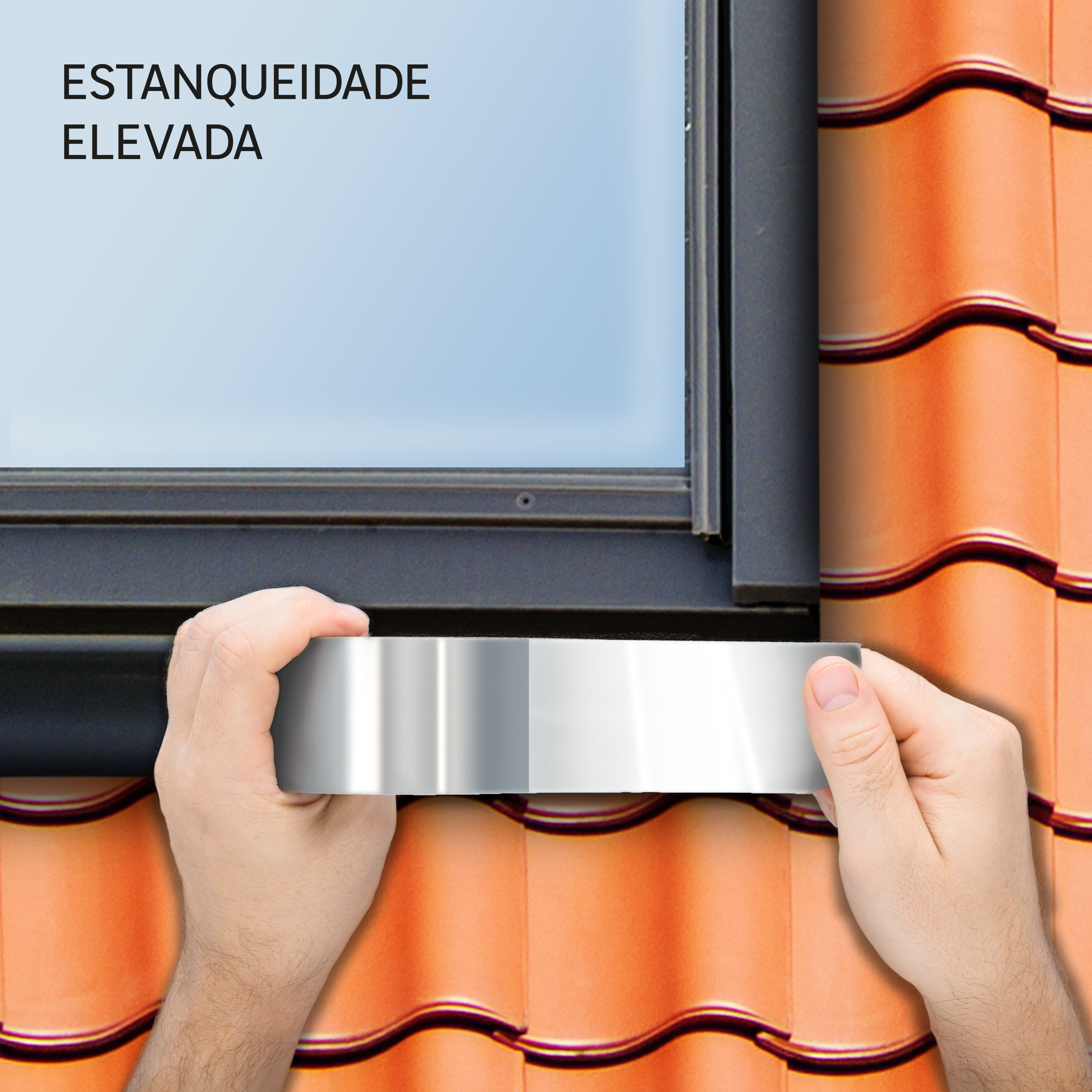 Fita betuminosa Axton prateado 10cmx5mx1mm - 5
