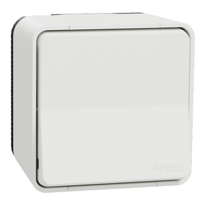 Interrupteur va-et-vient saillie Mureva Styl SCHNEIDER ELECTRIC blanc Leroy Merlin Les bons plans des petits projets avant l'été
