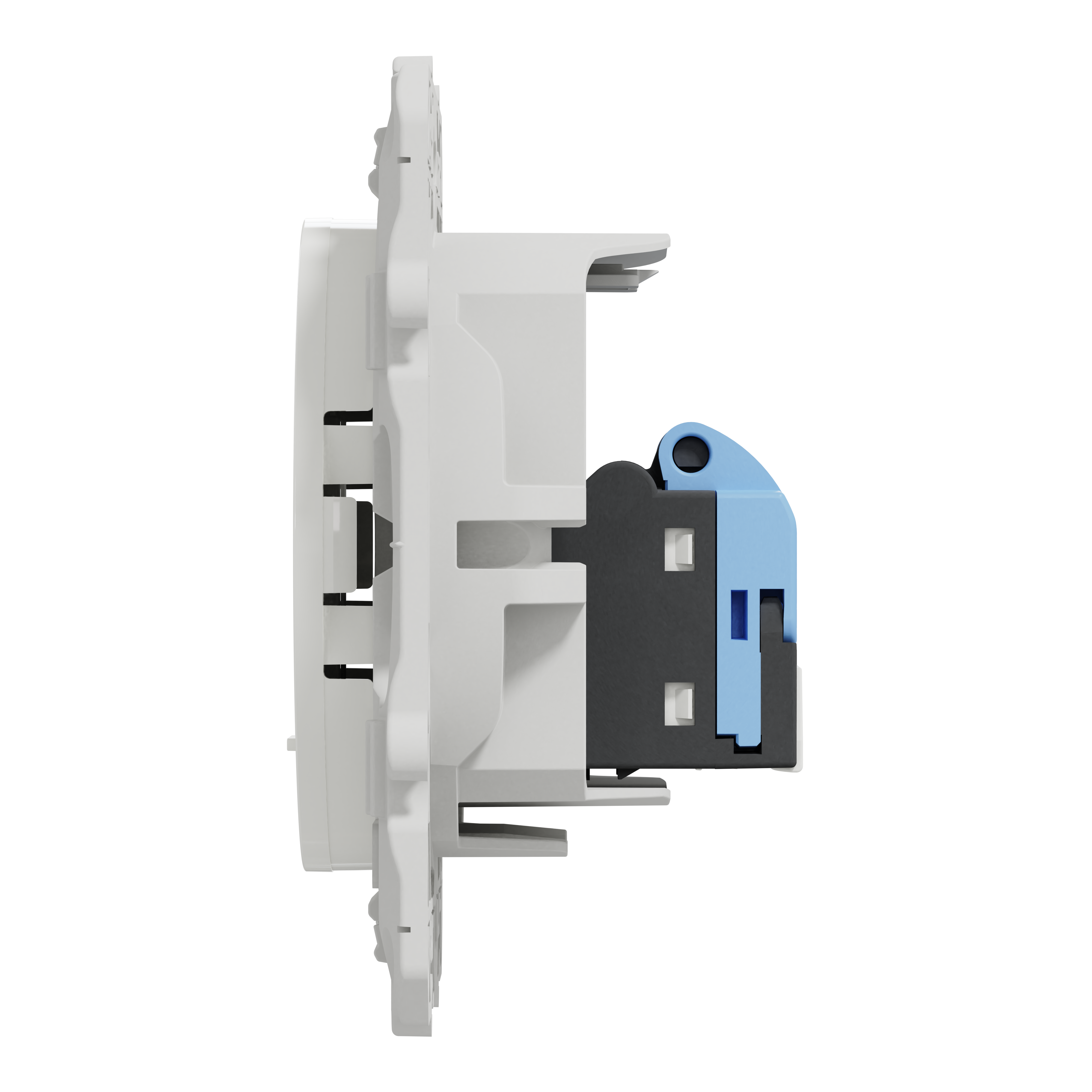 Prise rj45 à assembler Odace, SCHNEIDER ELECTRIC, blanc - 6