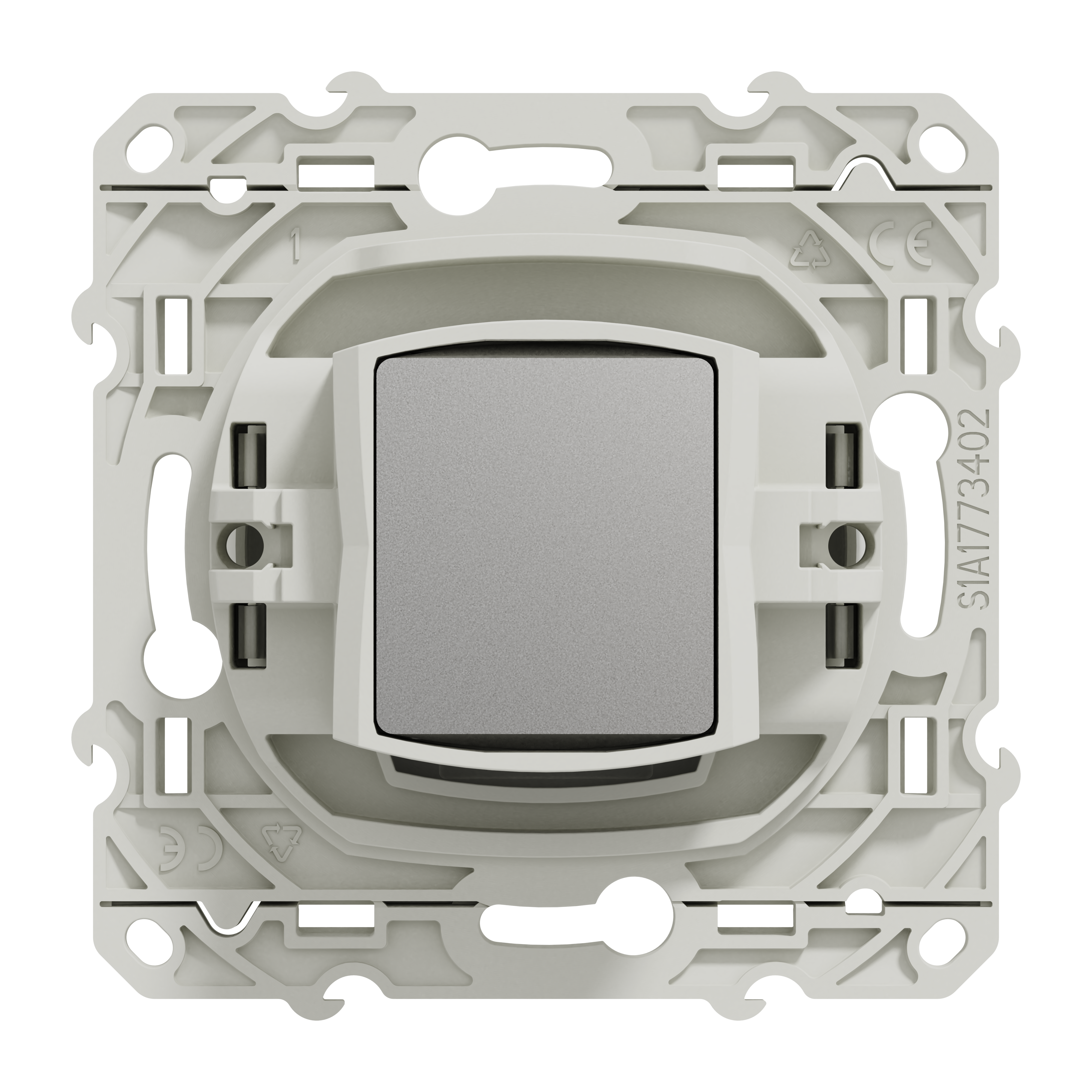 Prise tv à assembler Odace, SCHNEIDER ELECTRIC, blanc - 2