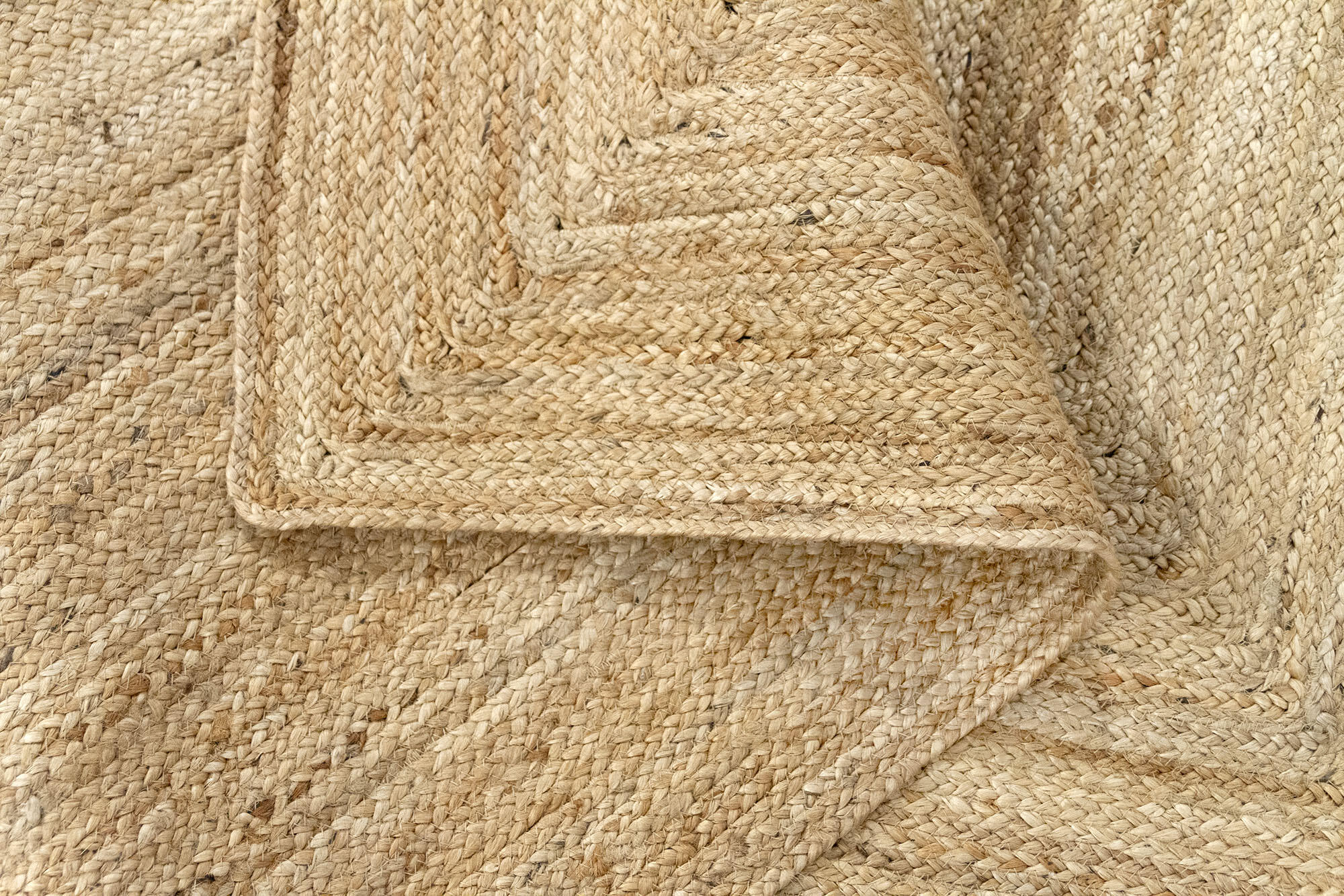 Alfombra yute Alhambra 200x300cm pelo corto  liso natural - 9