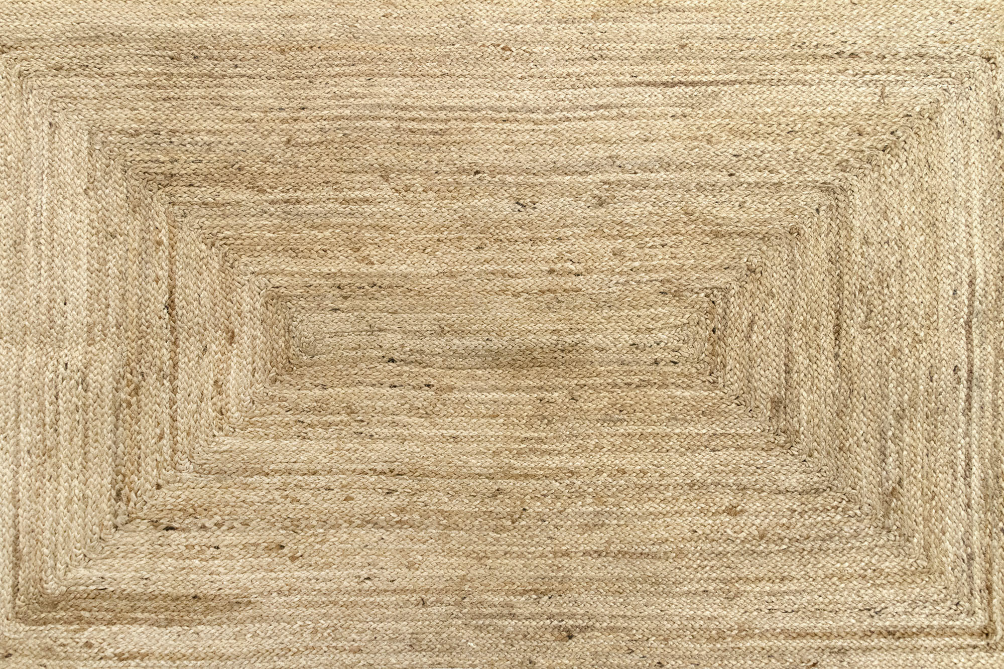 Alfombra yute Alhambra 200x300cm pelo corto  liso natural - 5