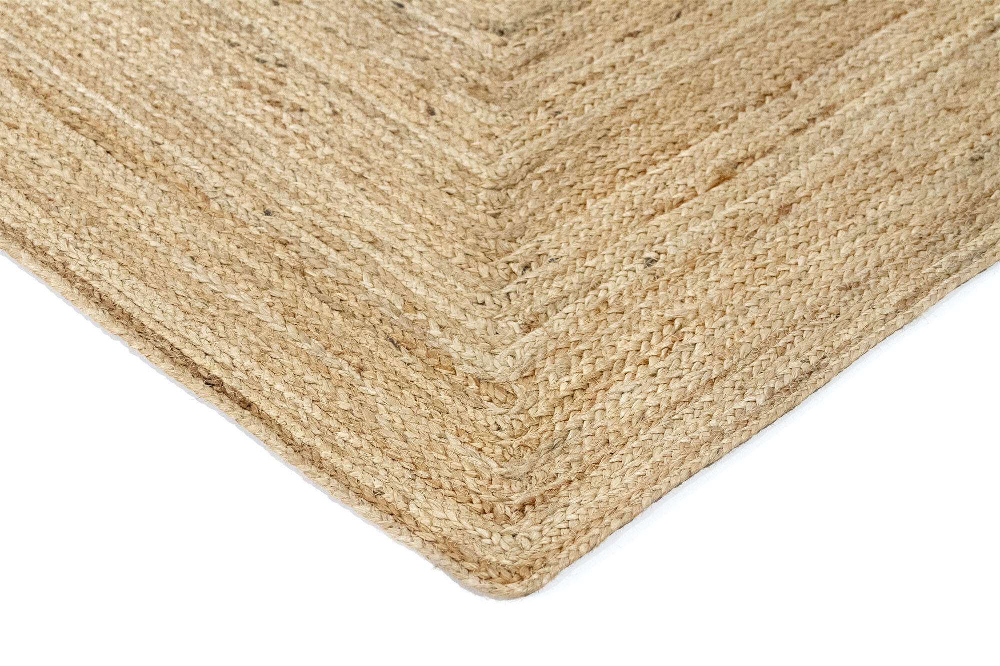 Alfombra yute Alhambra 200x300cm pelo corto  liso natural - 8