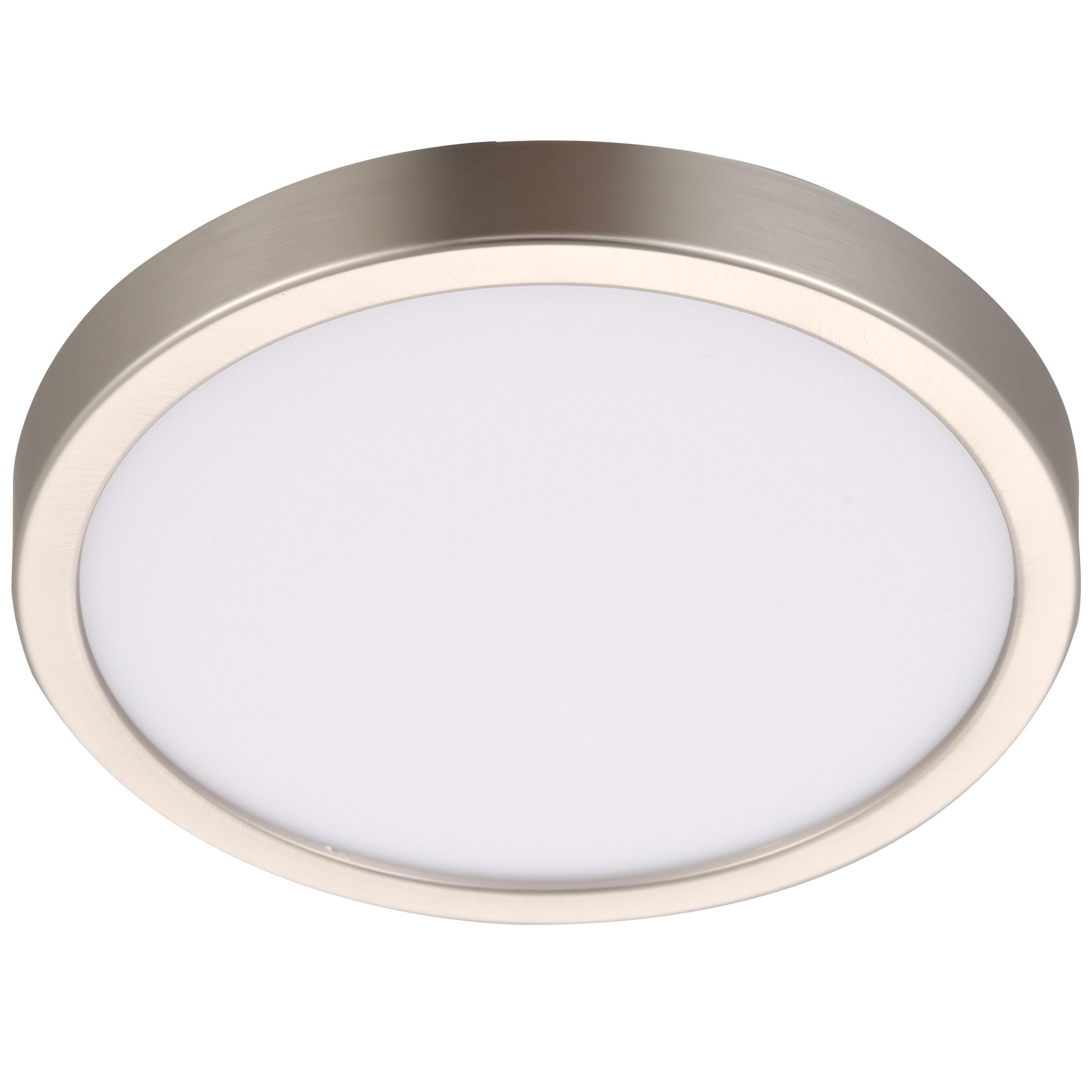 Foco led inspire sanoa redondo níquel d22 2000lm 2700/4000k