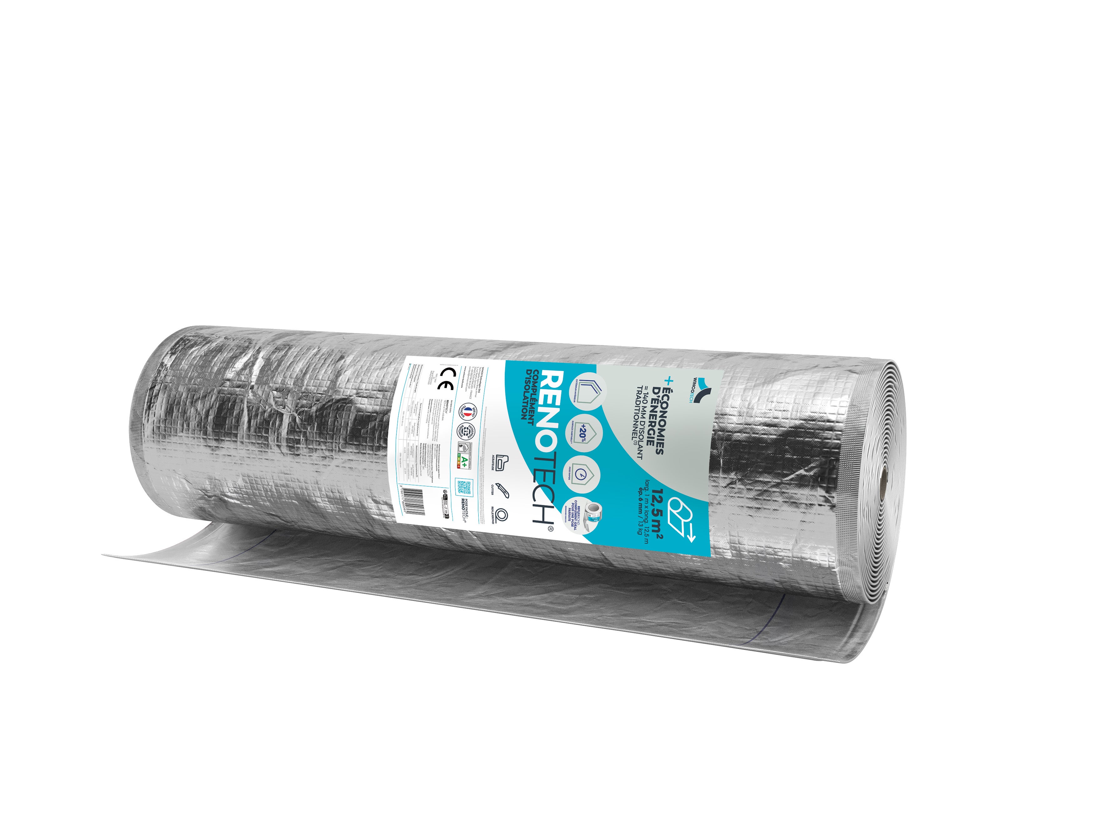 Rouleau Renotech WINCO 12.5 x 1m, Ep.6mm - 2