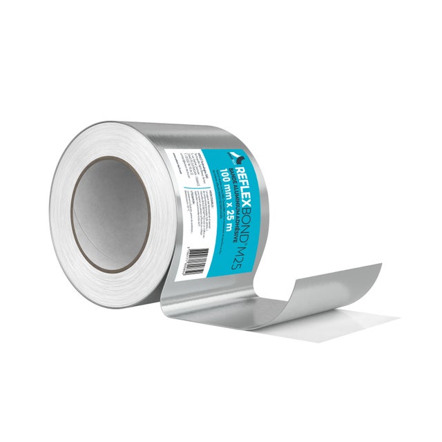Rouleau adhésif aluminium WINCO TECHNOLOGIES Reflexbond, 100 mm x 25 m