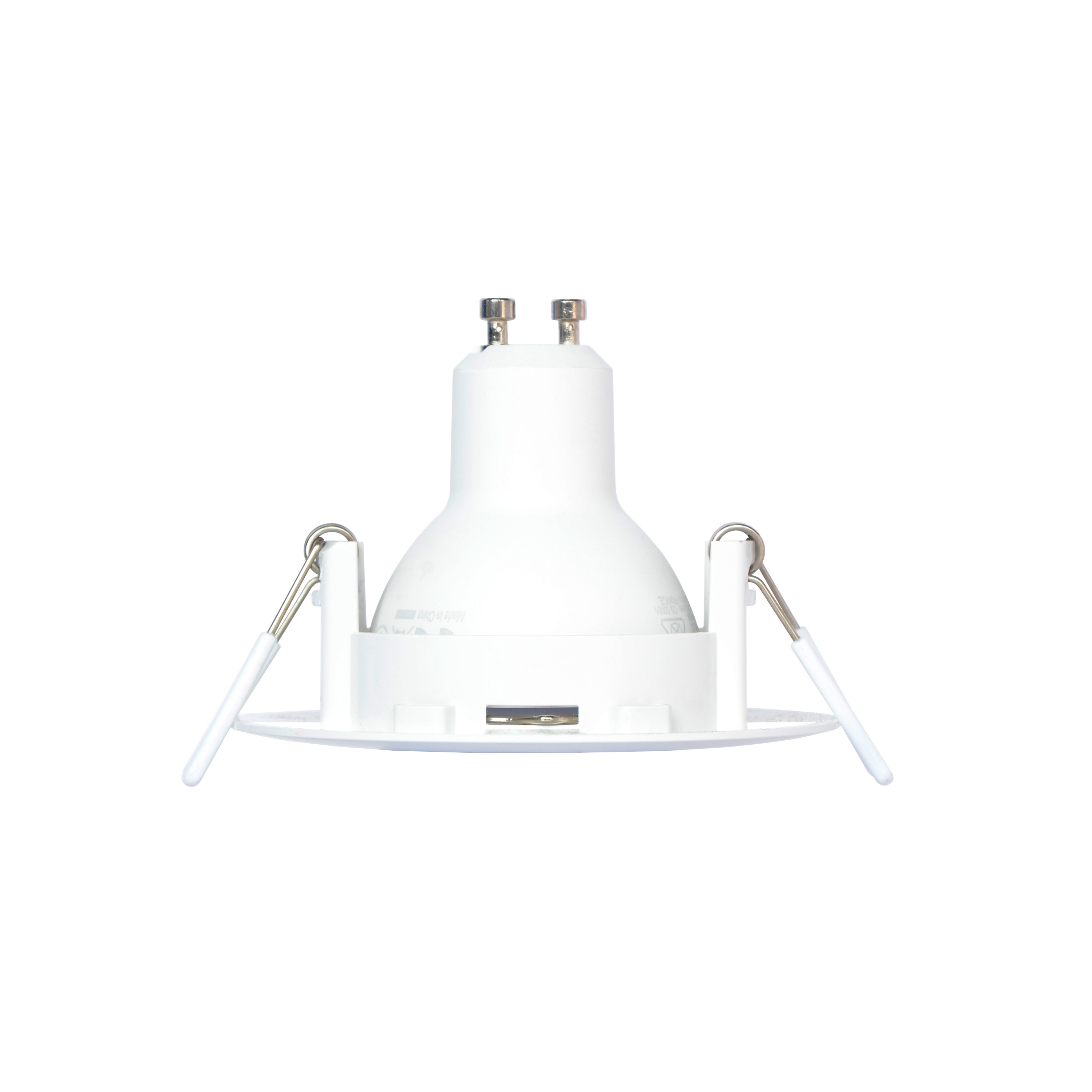 Kit de 5 focos empotrados redondos blanco 340lm blanco neutro ip20 8.2 cm