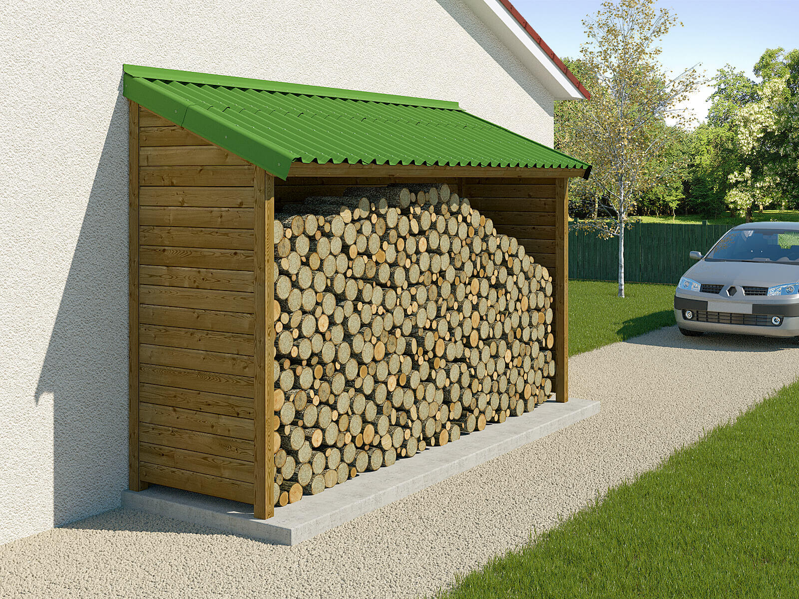 Plaque bitumée vert  Easyfix ONDULINE l.0.81 x L.1 m - 4