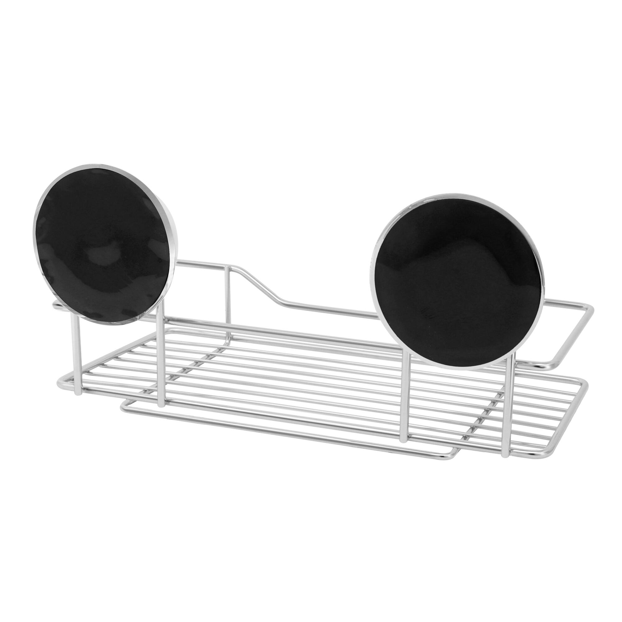 Cesto de duche 25x13 cm cromado New Practik - 2