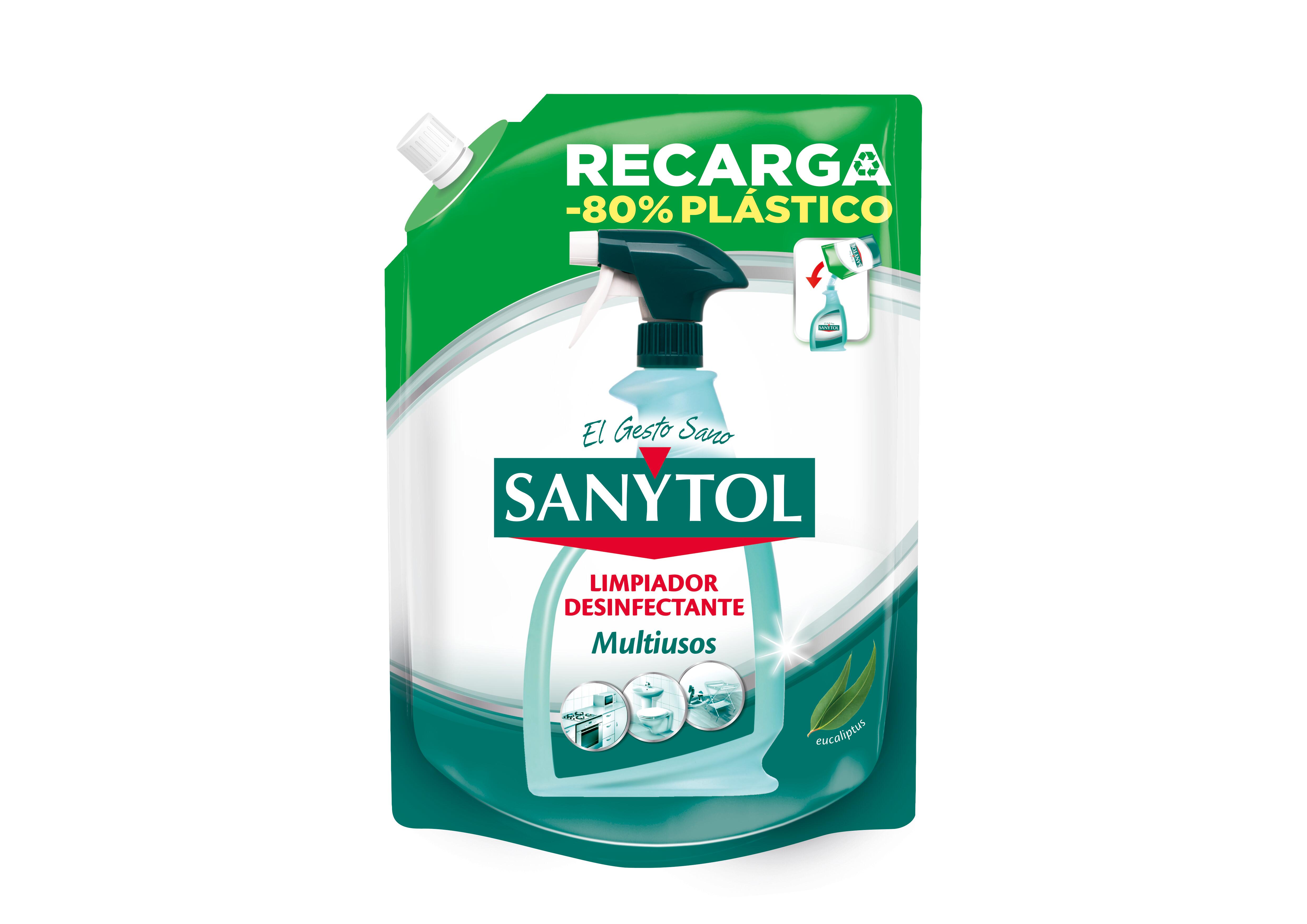 Recarga desinfectante multiuso SANYTOL 750ml - 2