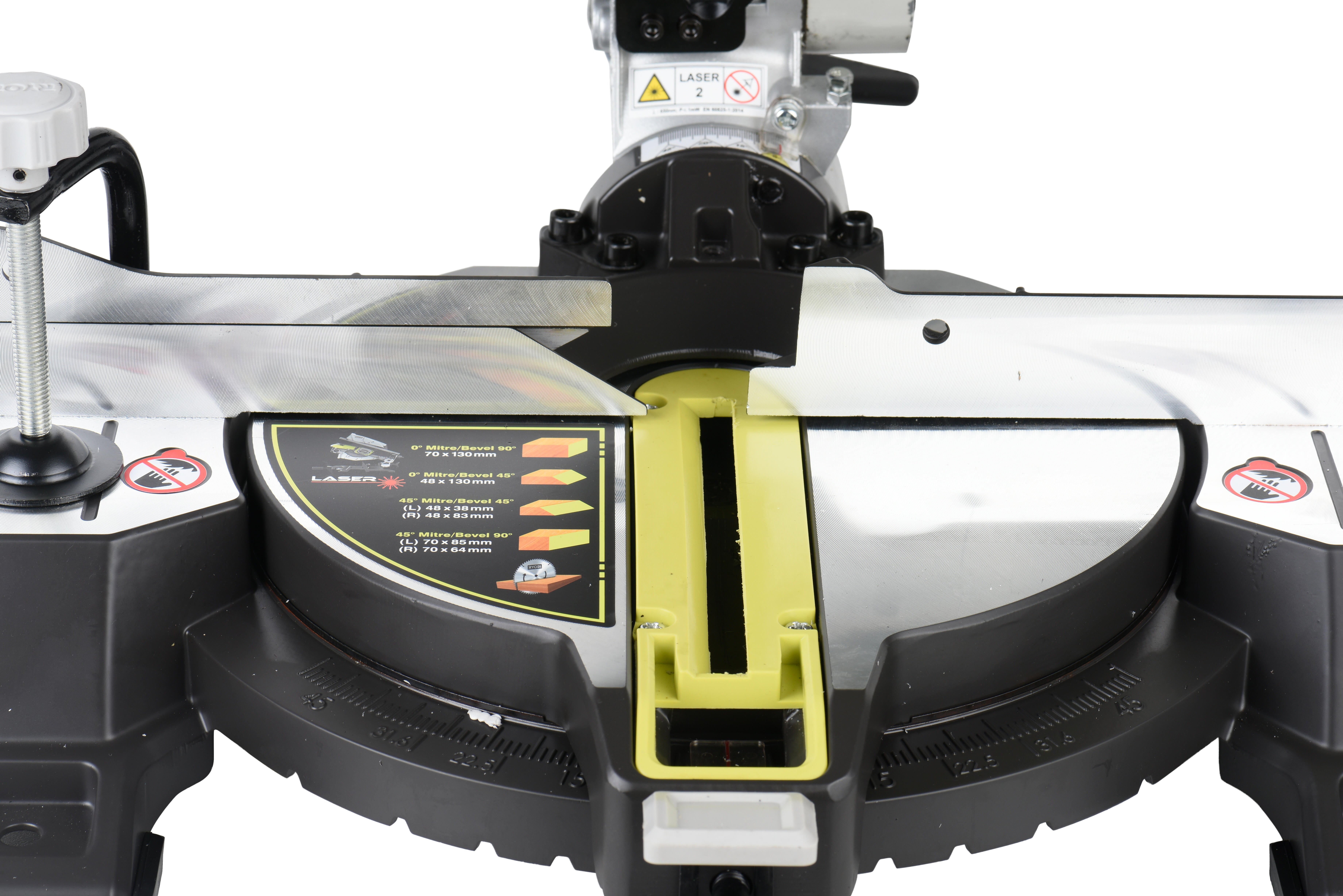 Serra de esquadria 1800 w 254 mm Ryobi RTMS1800-G - 9