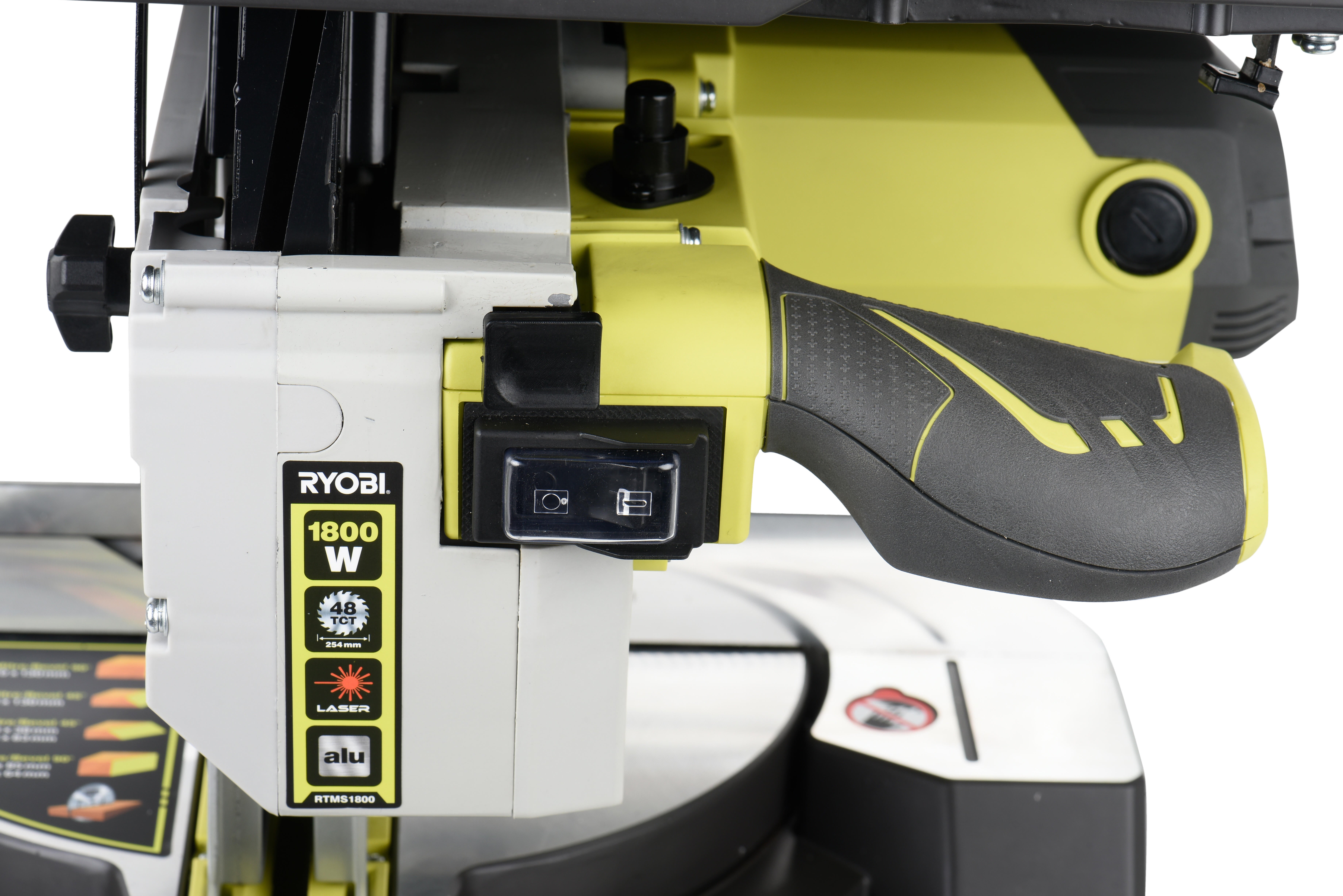 Serra de esquadria 1800 w 254 mm Ryobi RTMS1800-G - 3