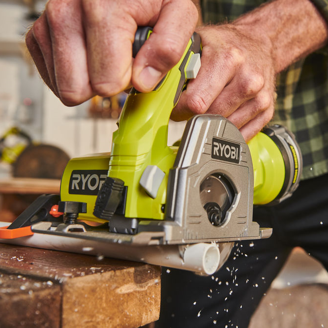 Scie multi-matériaux sans fil RYOBI ONE+ 18V R18MMS-0, 85 mm, sans batterie - 6