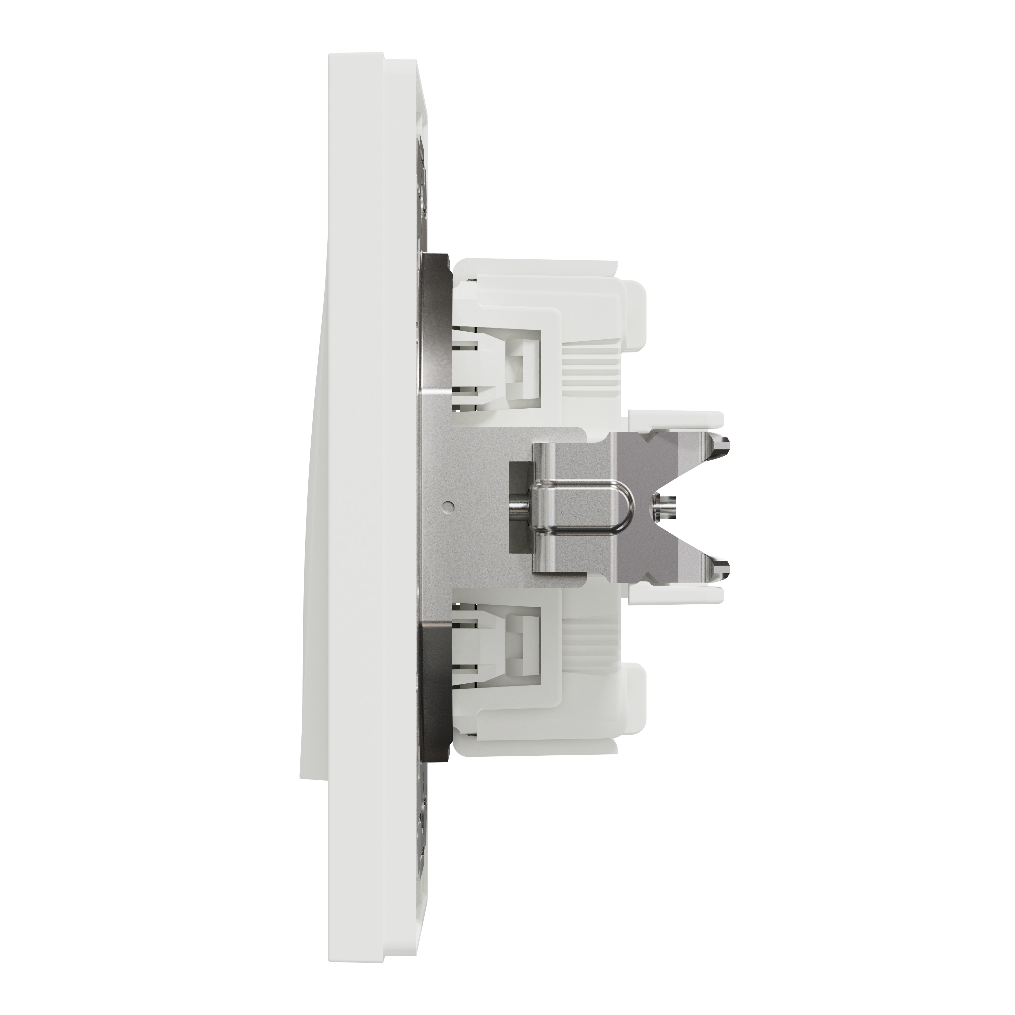 Doble conmutador SCHNEIDER ELECTRIC Miluz blanco - 5