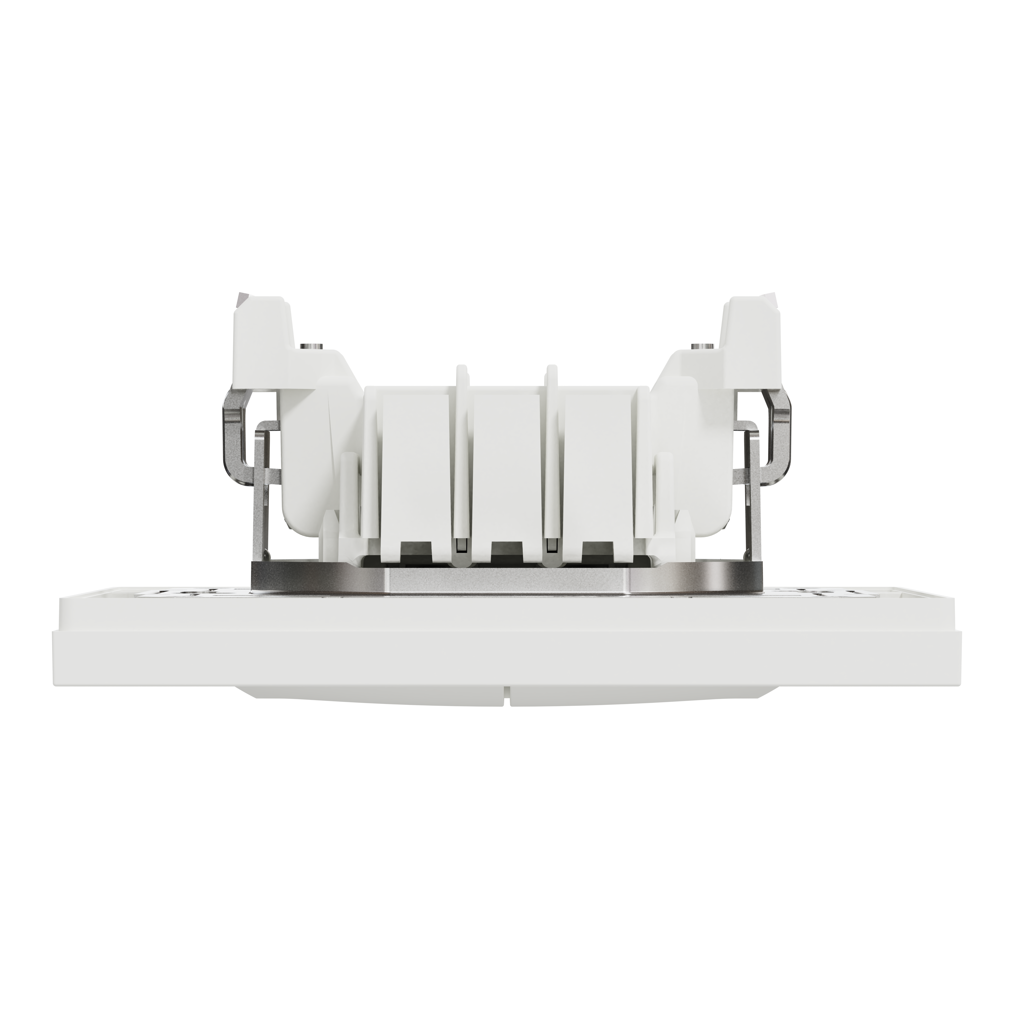 Doble conmutador SCHNEIDER ELECTRIC Miluz blanco - 4