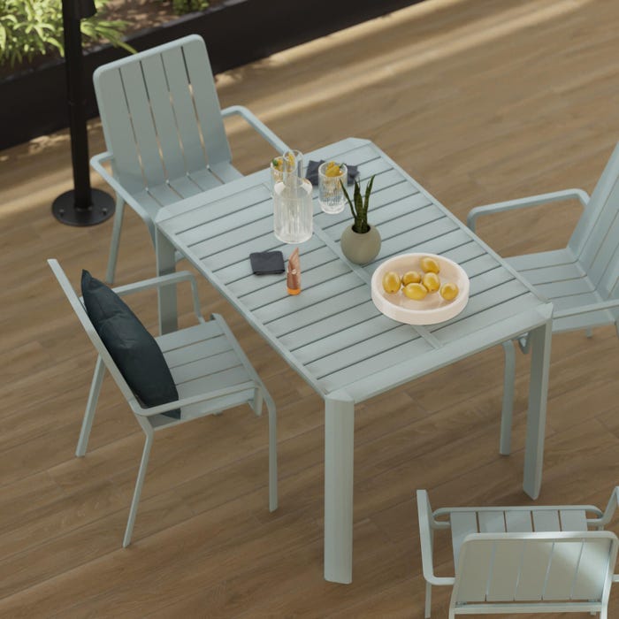 Mesa de jardín extensible Idaho