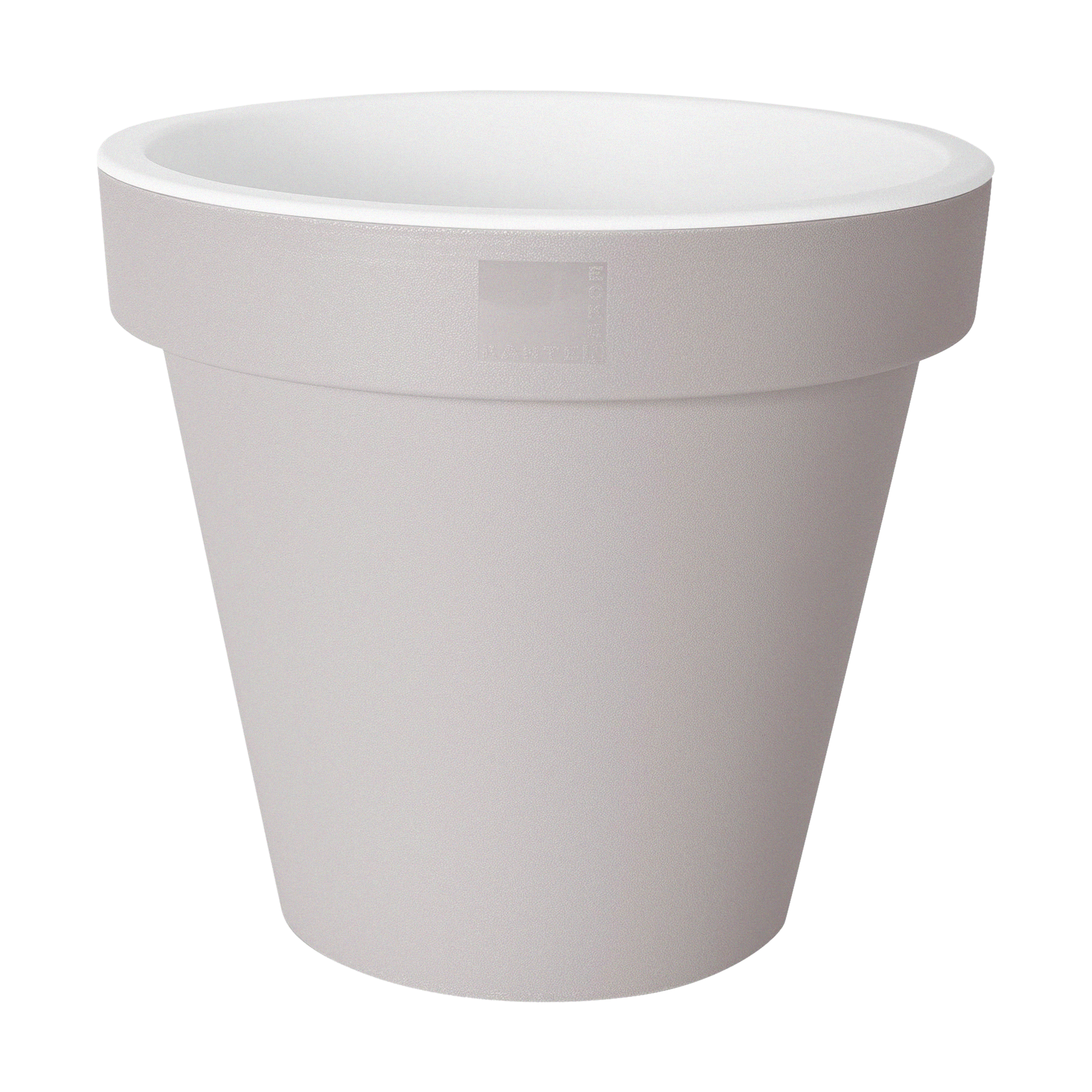 Donica wysoka E&K śr. 80 cm piaskowa Vog