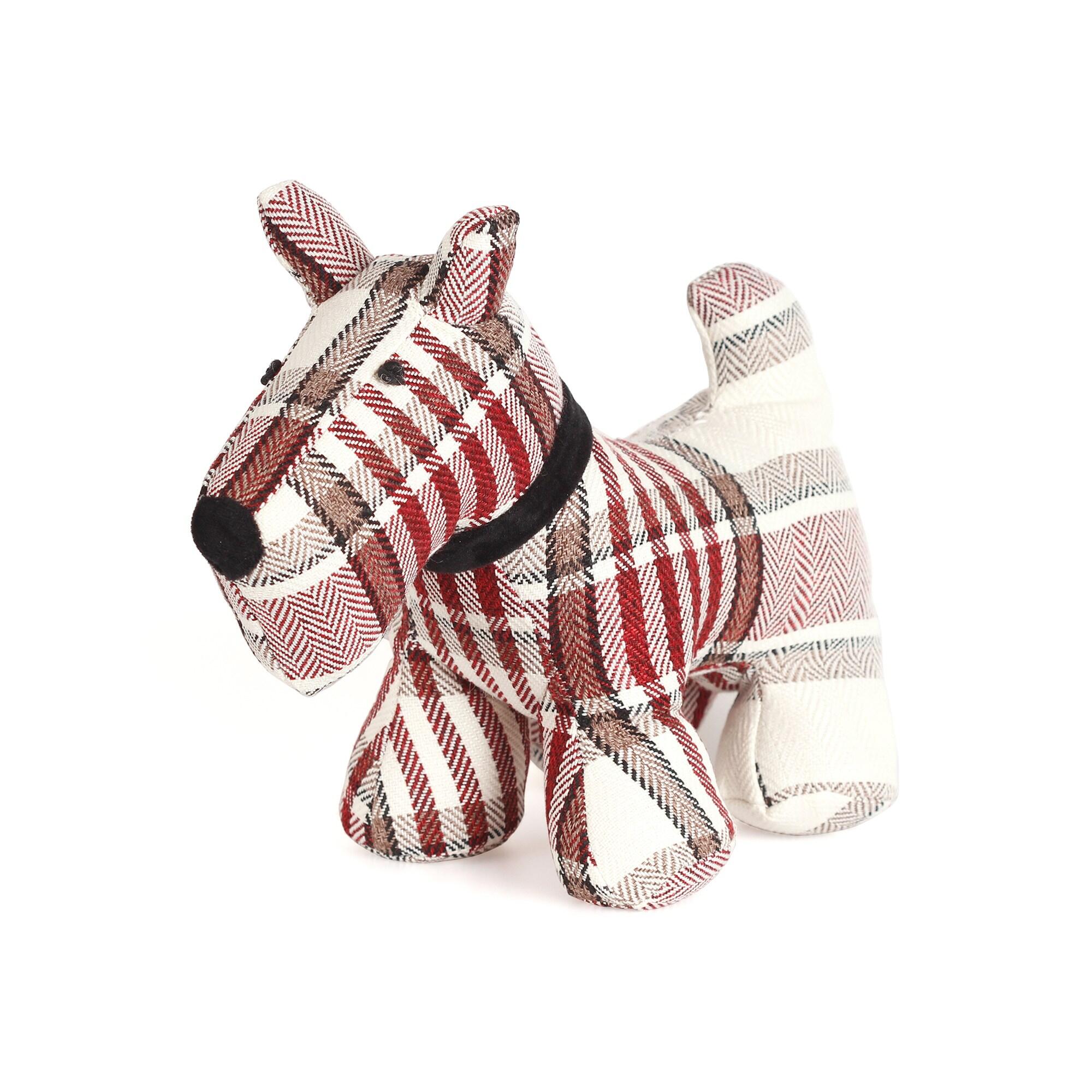 Bloque-porte amovible REI Chien écossais en tissu L.30.5 x H.13.4 x l.30.5 cm - 2