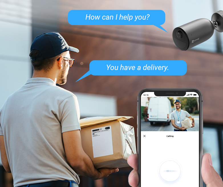 Caméra de surveillance autonome sur batterie EB3 2K, Ezviz - 3