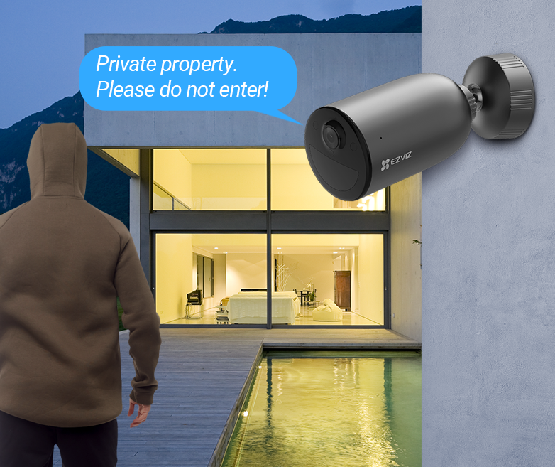 Caméra de surveillance autonome sur batterie EB3 2K, Ezviz - 9