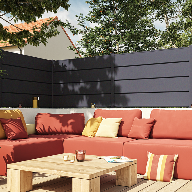 LAME CLOTURE ALUMINIUM PERSIENNE KLOSUP EP2.5,25X145CM