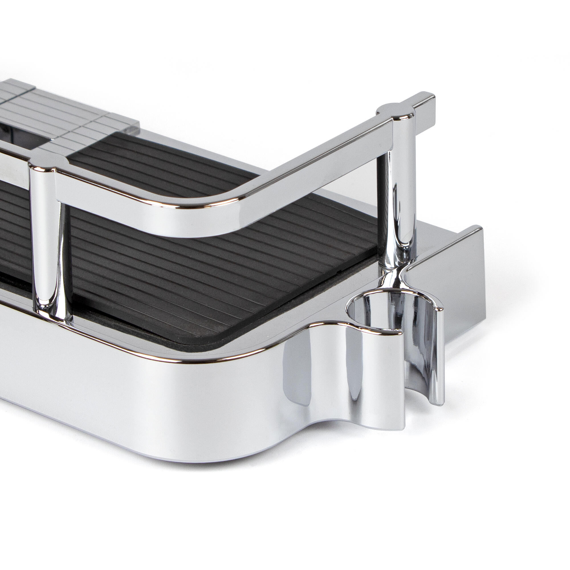 Cesto de duche p/rampa preto/cromado - 5