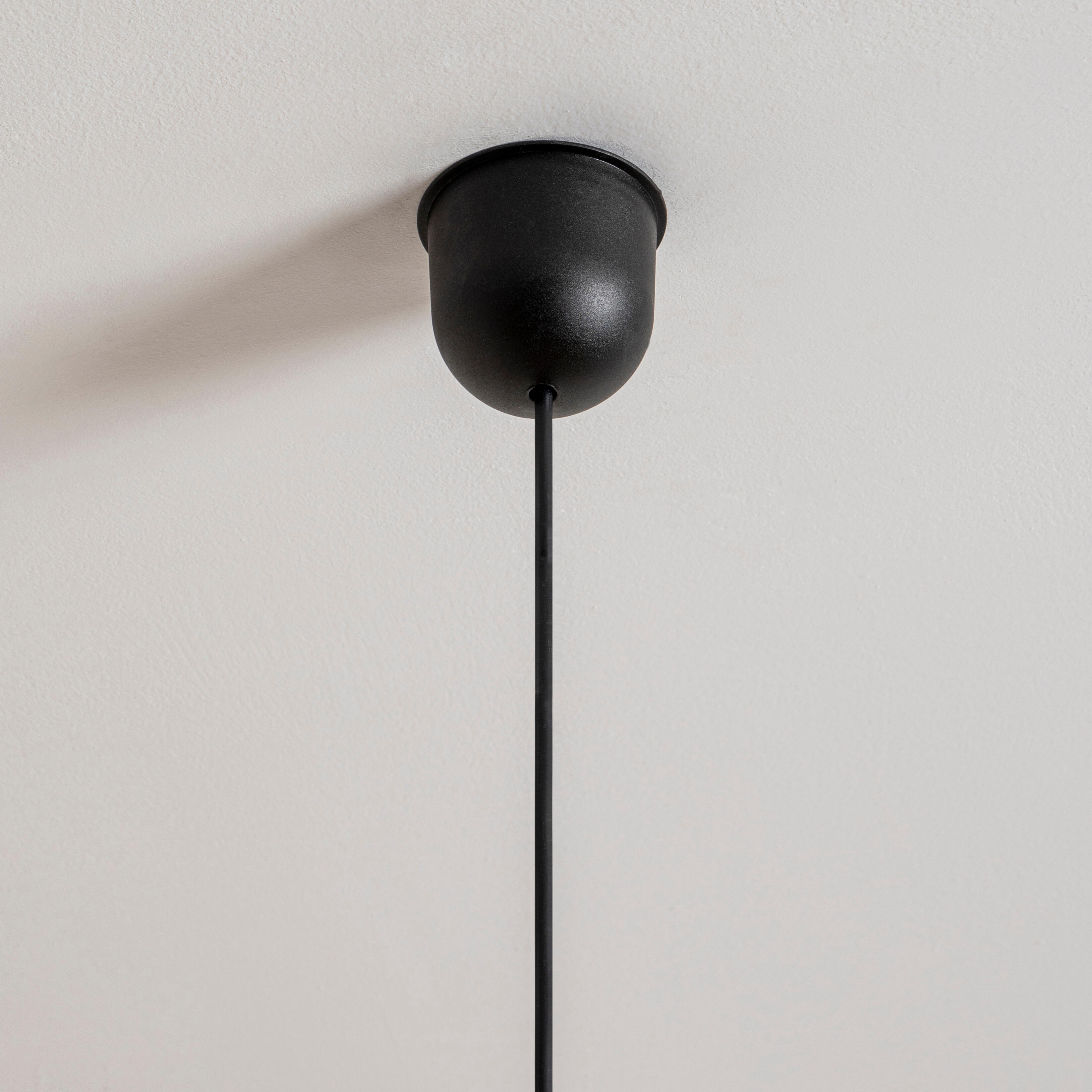 Lámpara de techo colgante de papel beige 1 luz E27 Quintana 40 cm y altura regulable - 7