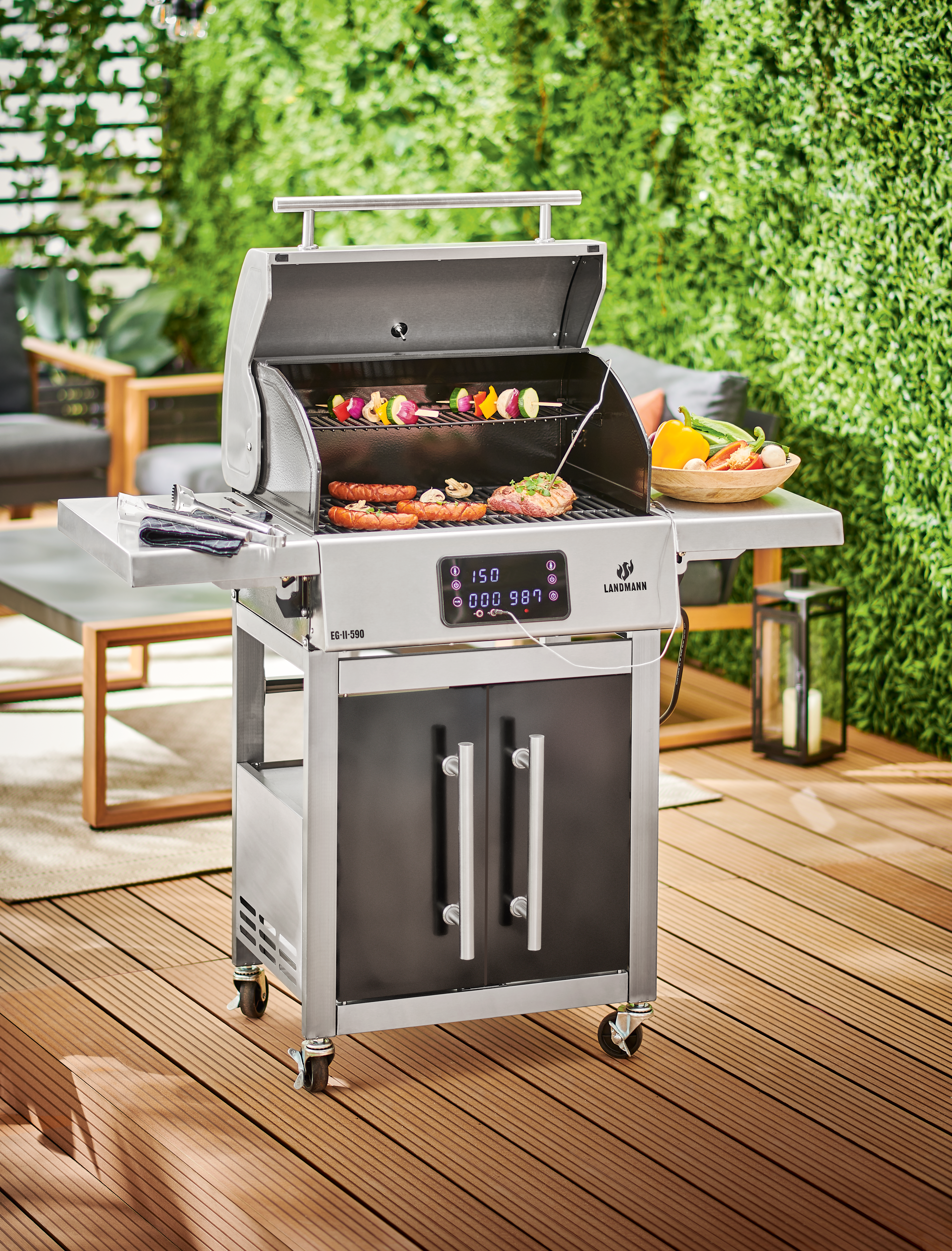 Grill elektryczny 3200 W E-grill Landmann - 2