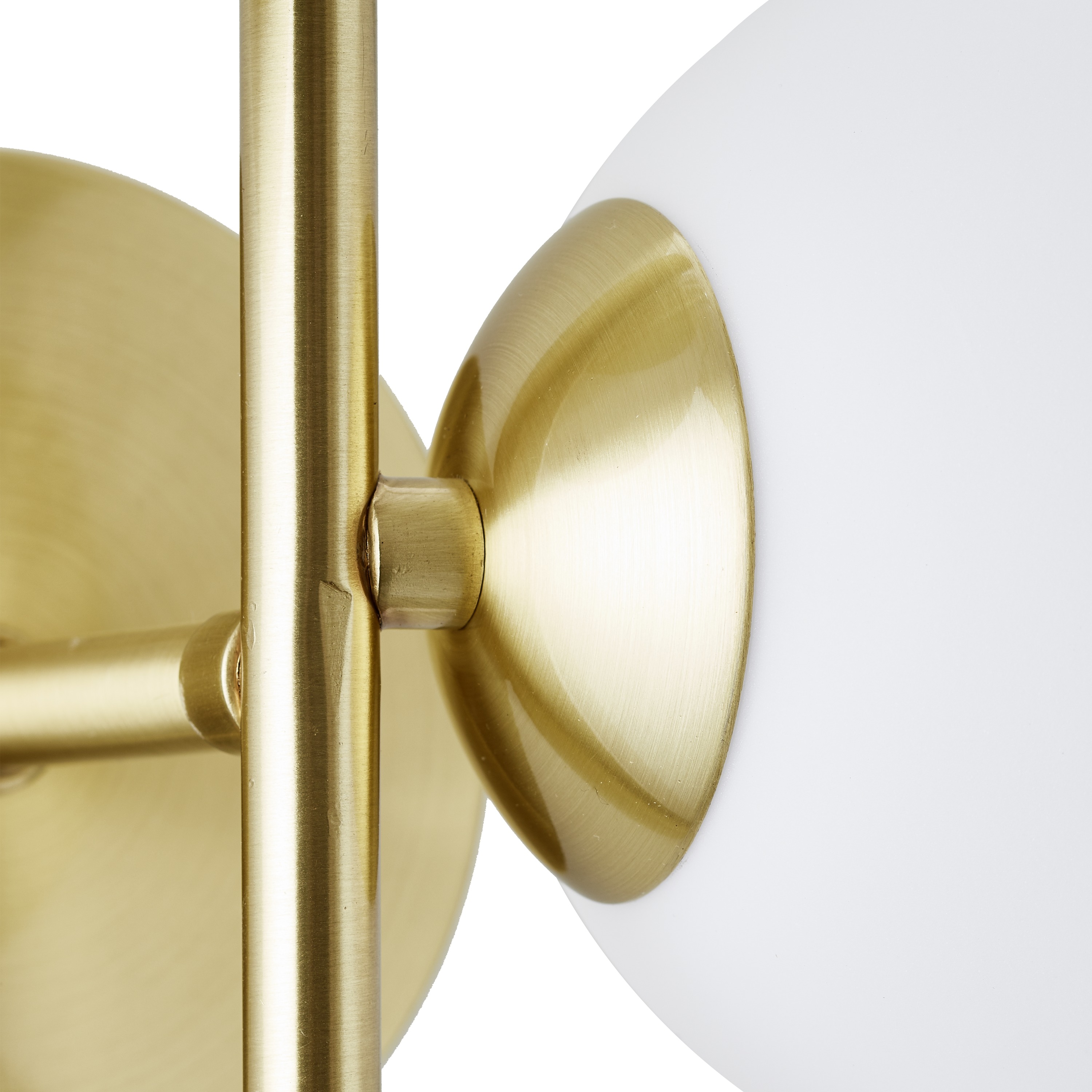 Applique murale G9, acier / cristal, laiton, Callas, INSPIRE - 11