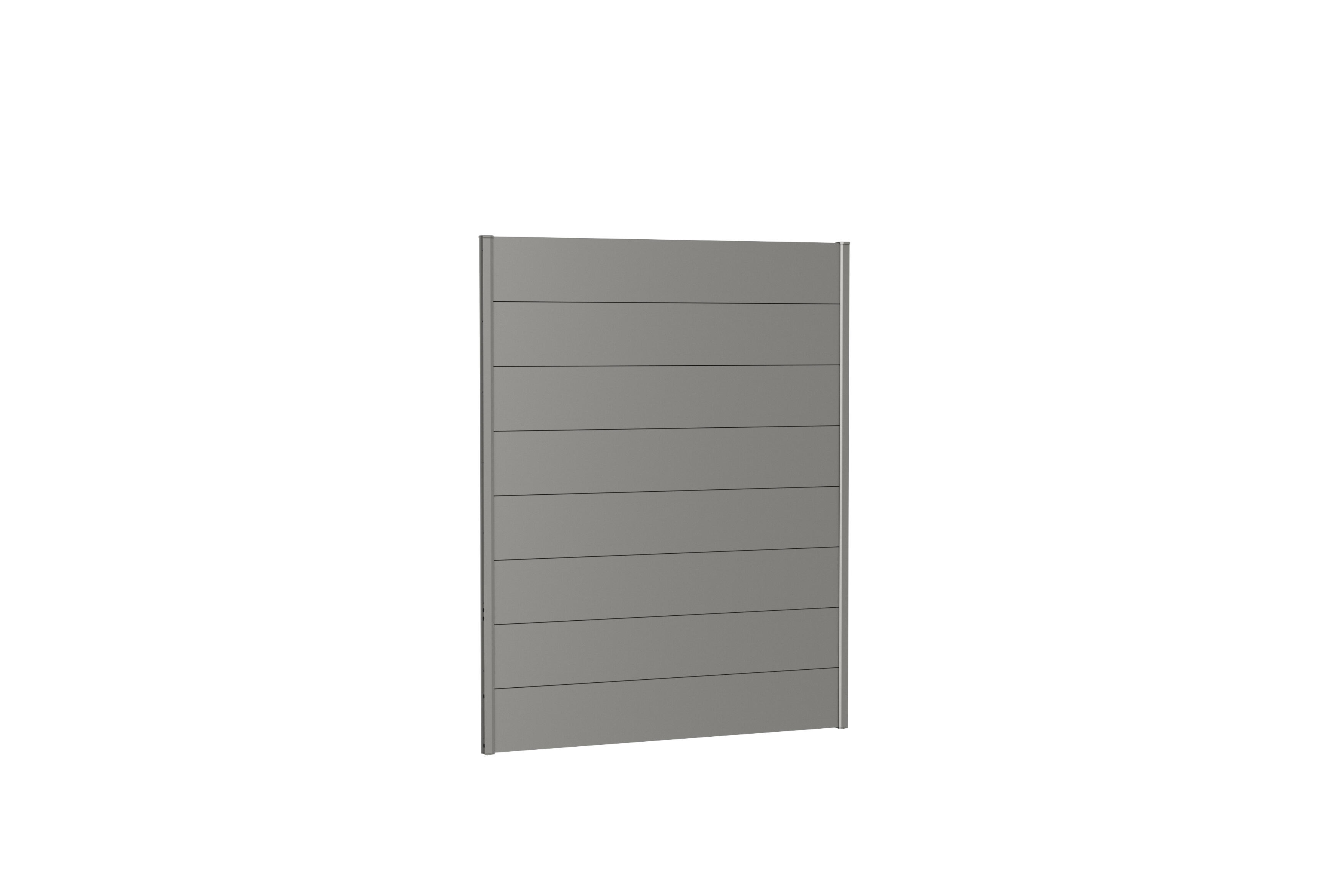 RED DECO Paravento Retrattile, Grigio, Unica