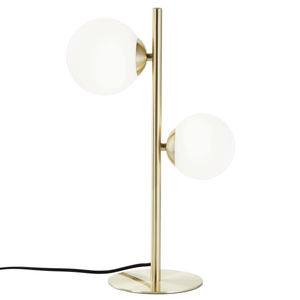 Lampe Callas, acier, blanc, H.43 cm INSPIRE, G9