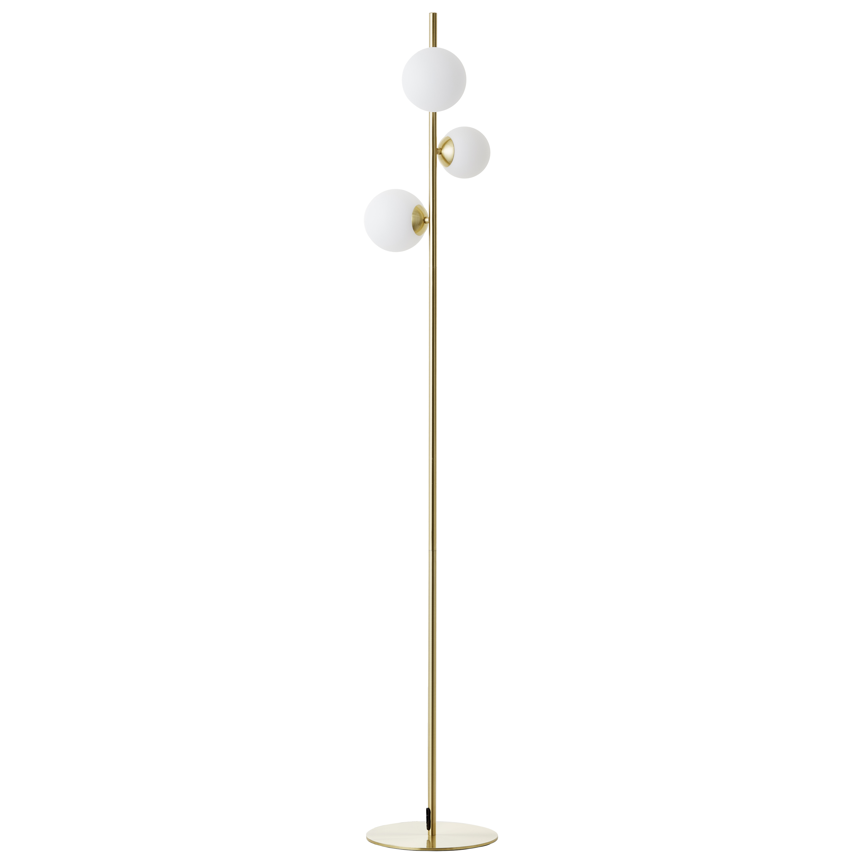 Lampadaire Callas, aluminium, doré,  H.155 cm INSPIRE, G9 - 6