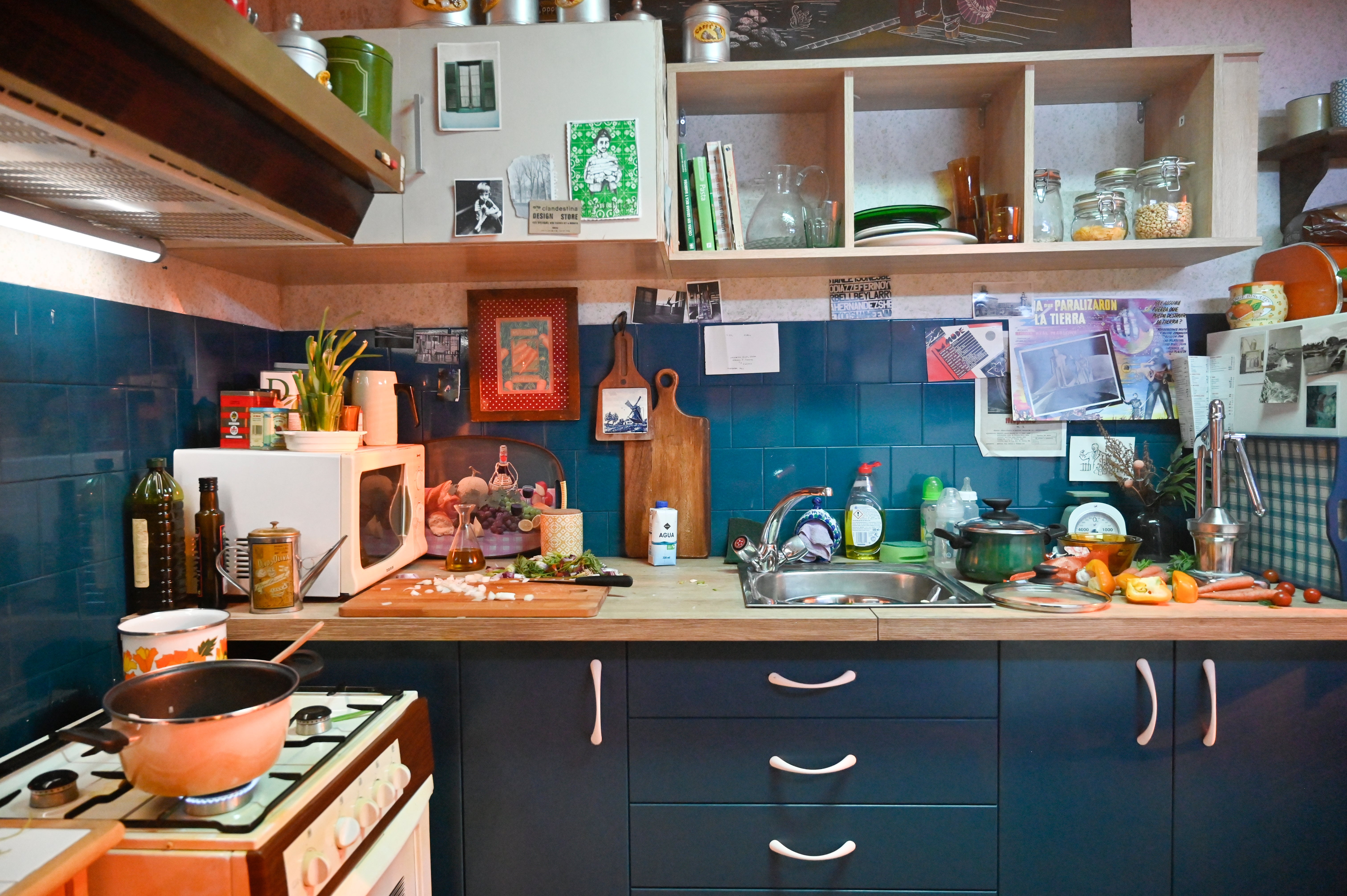 Fregadero de cocina de acero inoxidable incorporado en barra fregadero  pequeño en el apartamento se puede instalar debajo de la encimera (color 