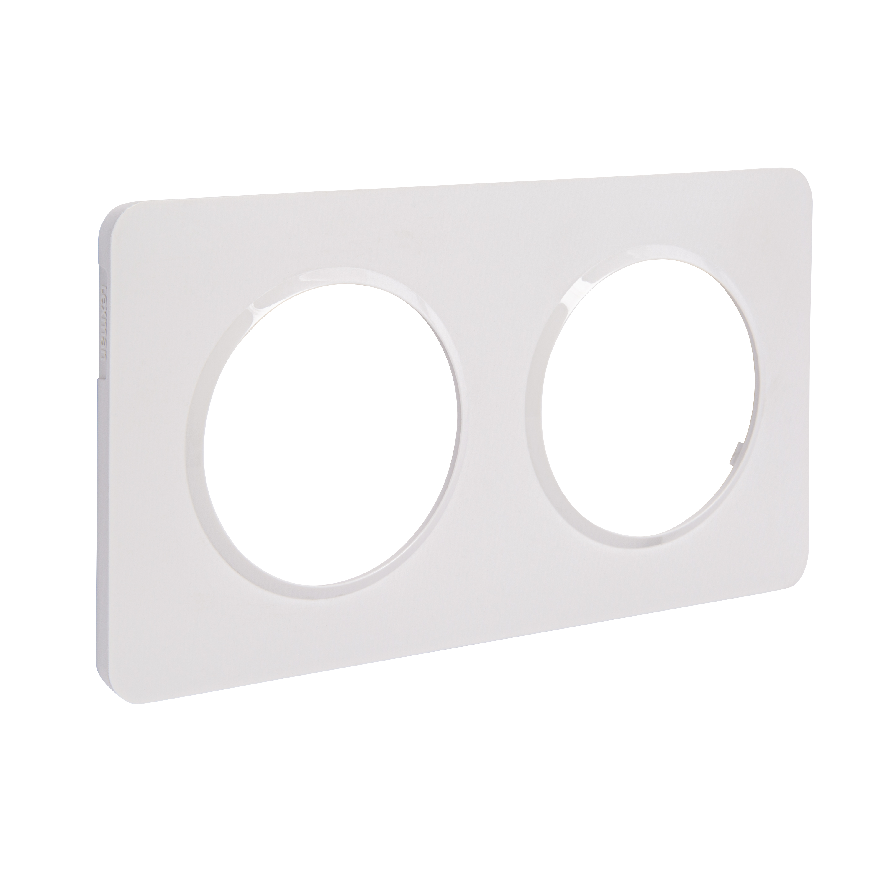 Plaque double Lumia, LEXMAN, blanc - 2