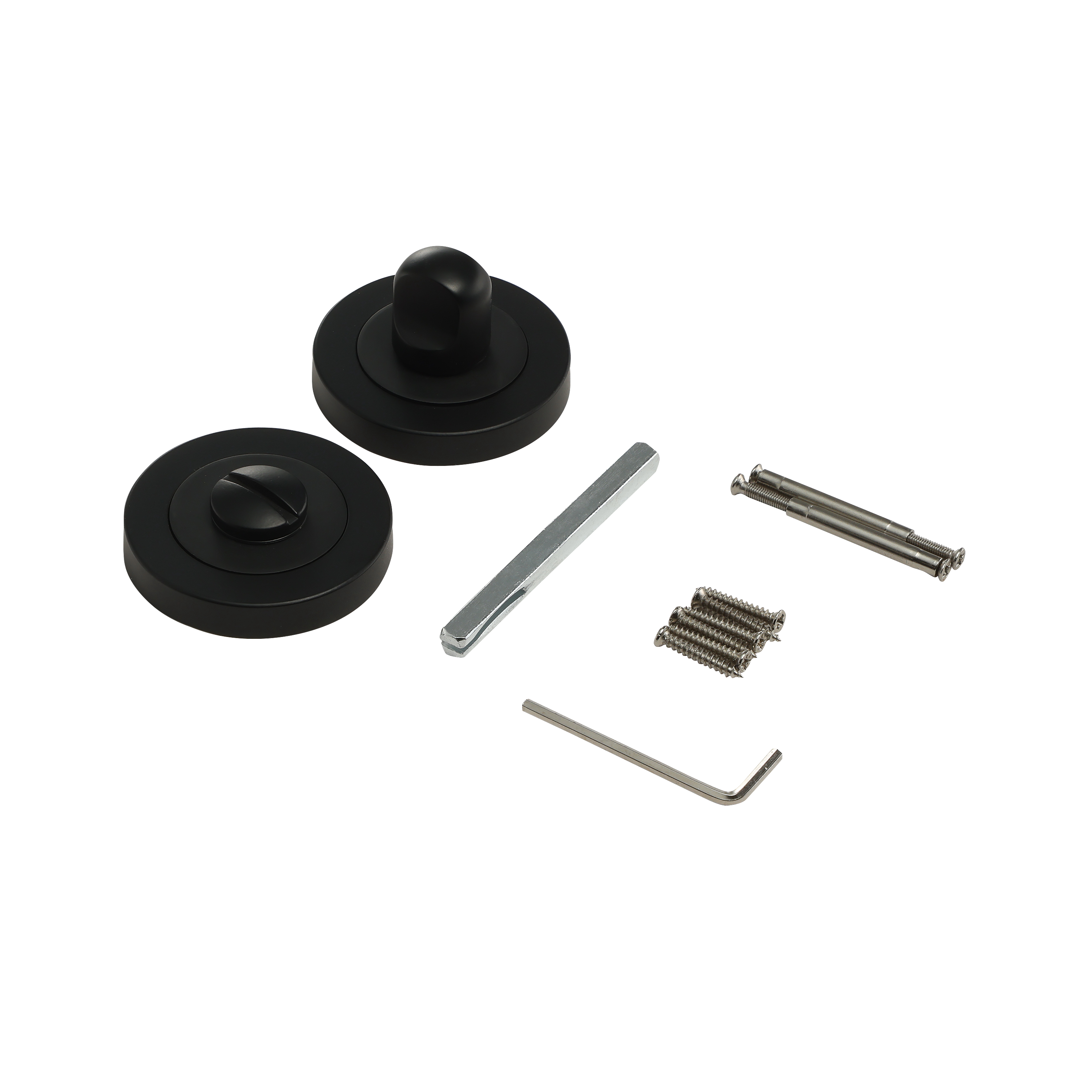 2 rosaces INSPIRE condamnation et décondamnation L2 zamak noir mat A8 - 5