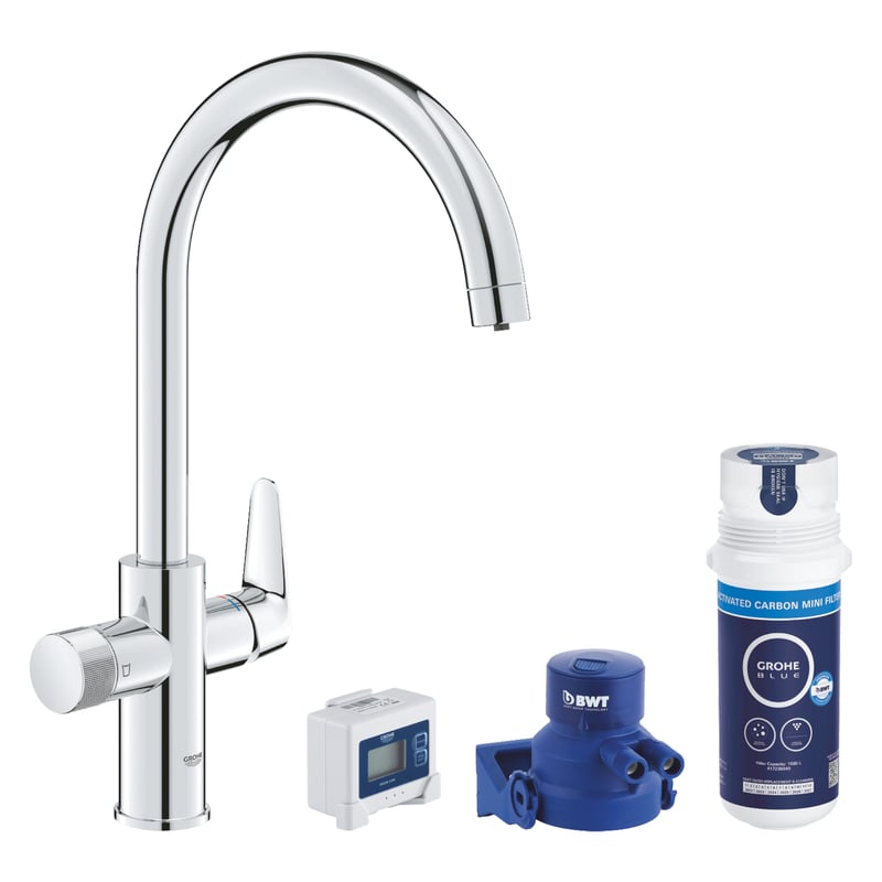 Zestaw startowy z baterią filtrującą Blue Pure Grohe