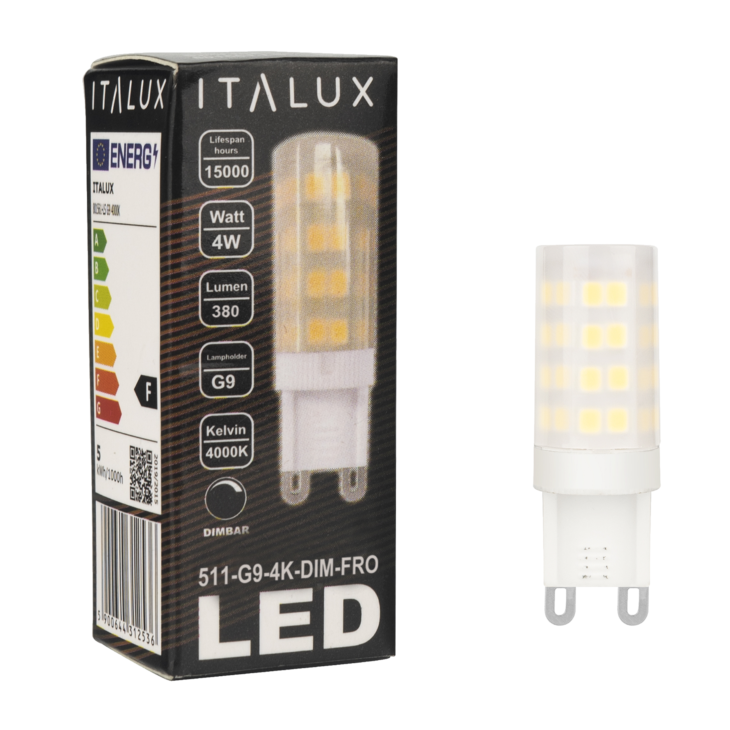 Żarówka G9 SMD 4W 380LM 3TK DIM ML PL Neutralny