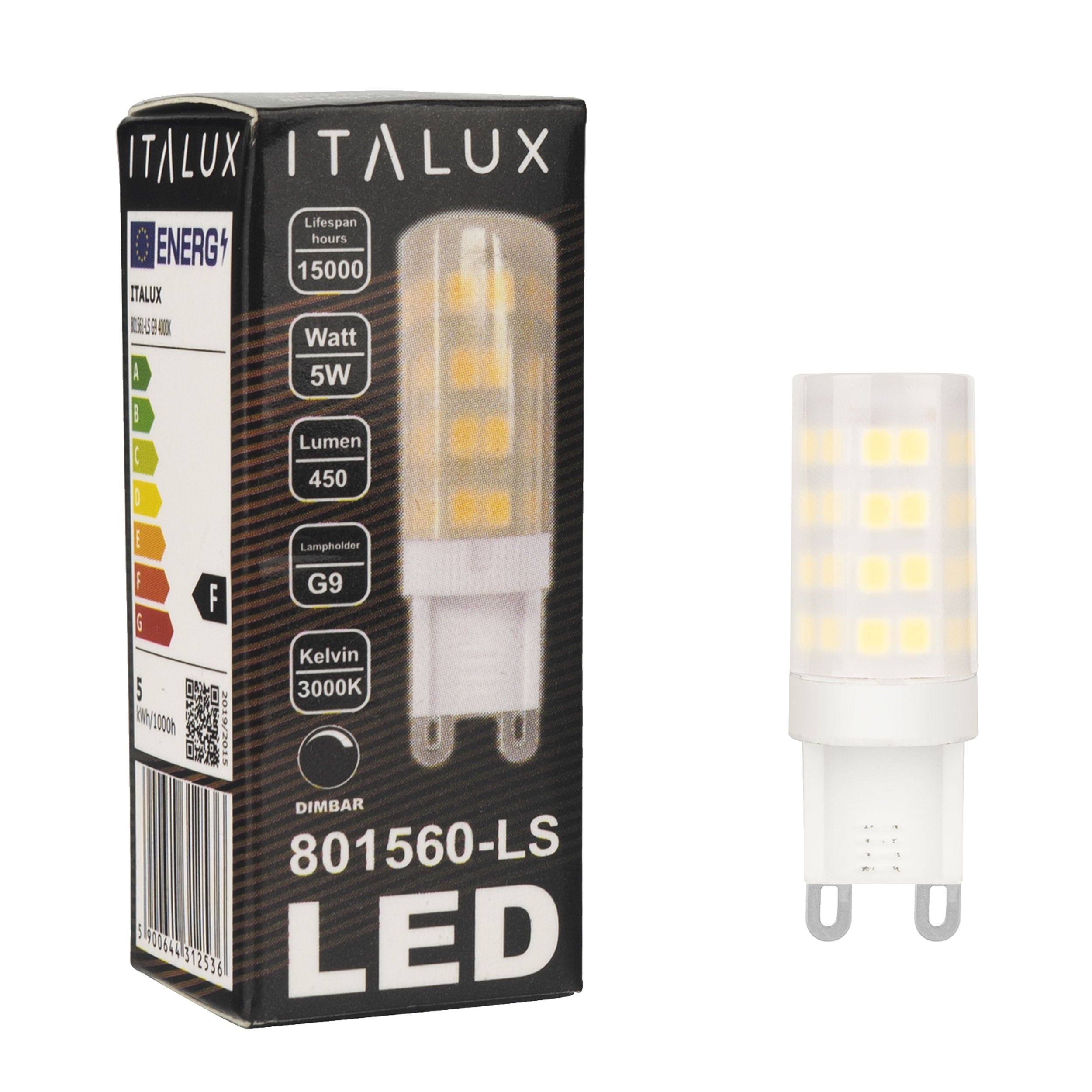 Żarówka G9 SMD 5W 450LM 3TK DIM ML PL Ciepła biel