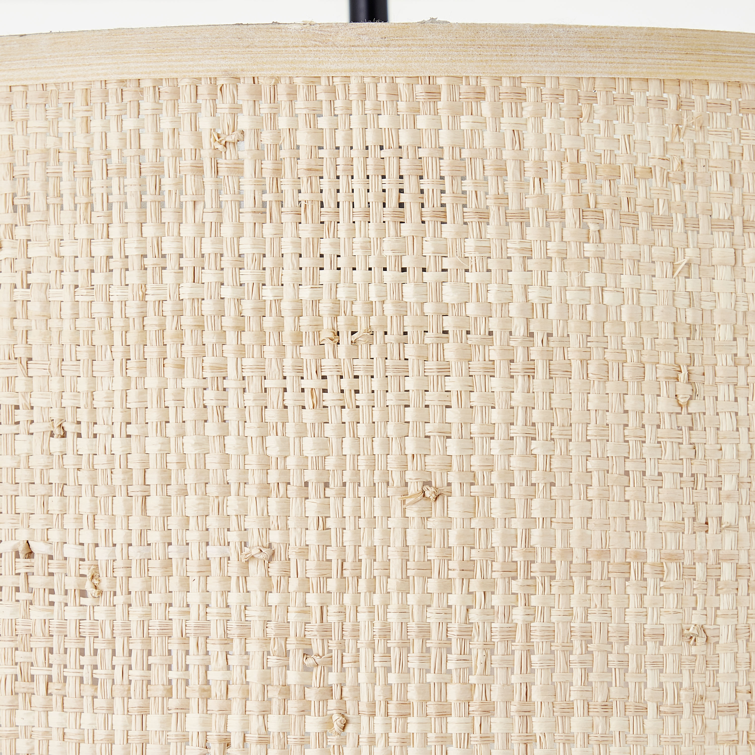 Plafonnier 1 x E27, rotin, Carvi, INSPIRE D.30 cm - 6