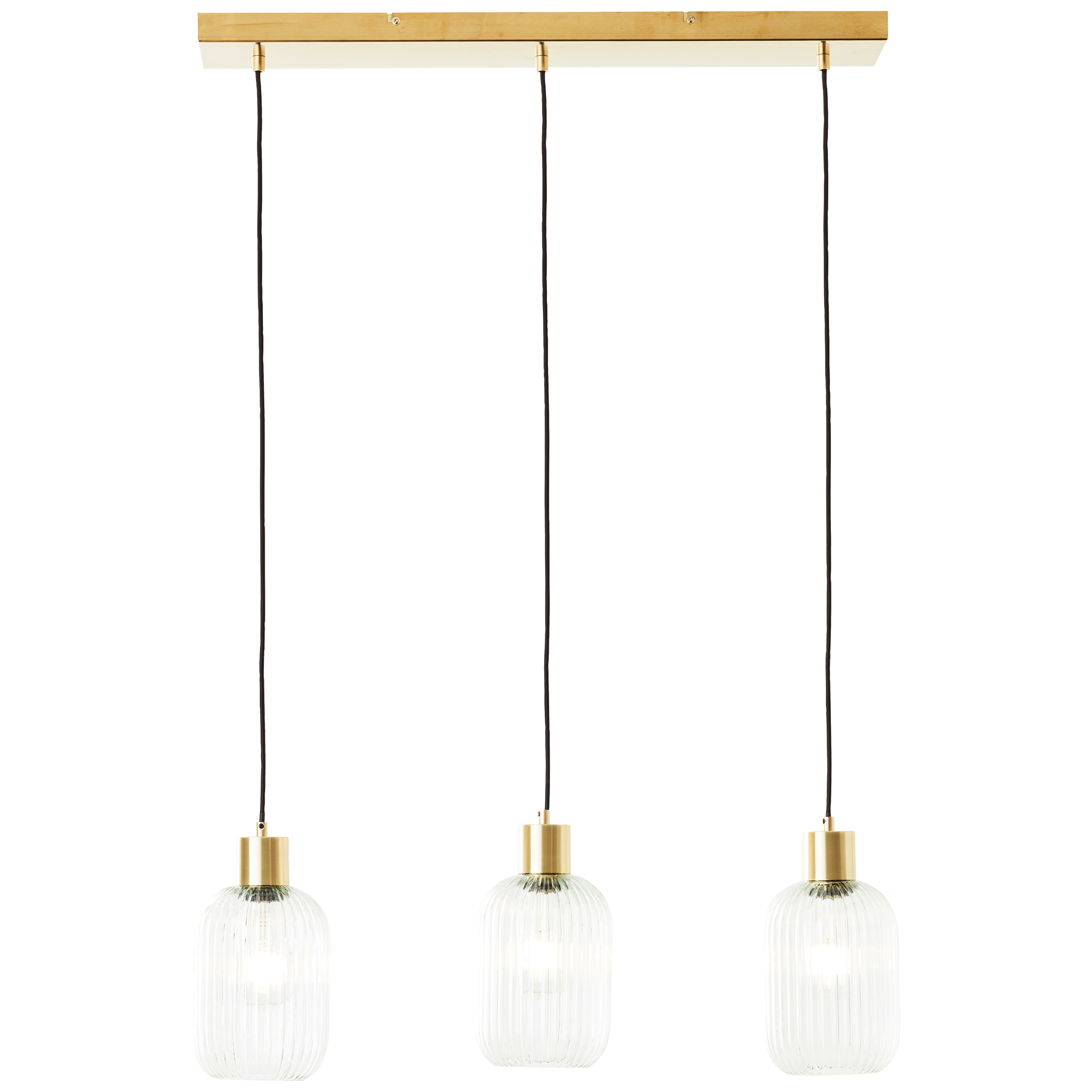 Candeeiro de teto suspenso DIPSY 3 luzes E27 72cm vidro inspire - 32