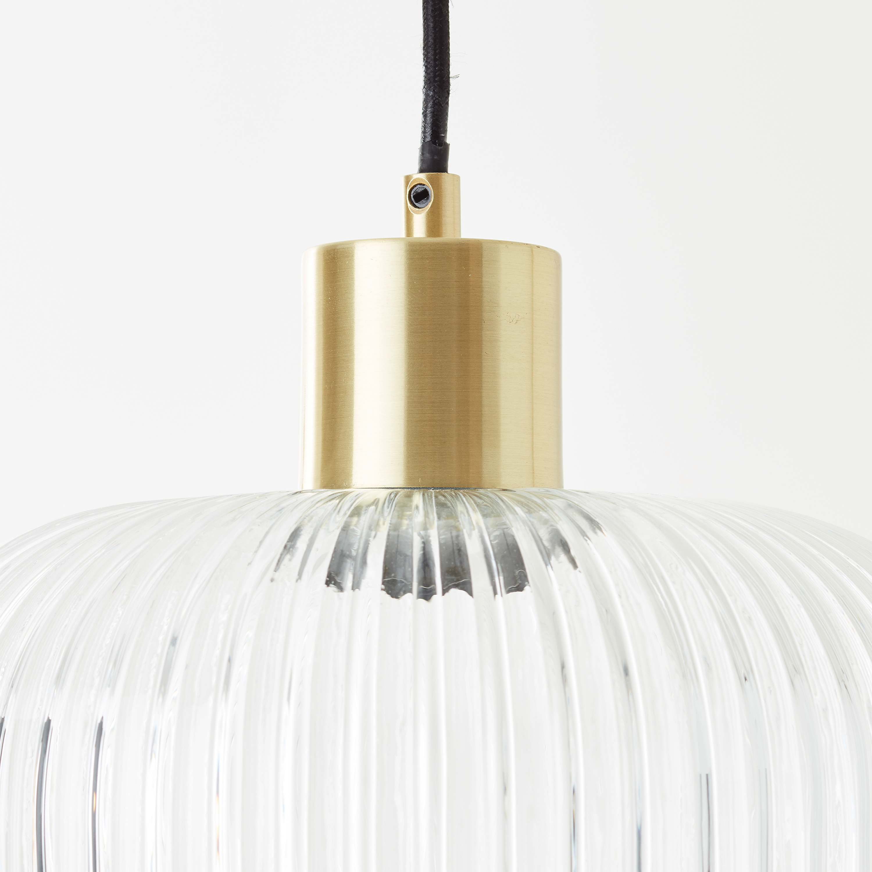 Lampa wisząca Dipsy szkło E27 szer. 25 cm Inspire - 19