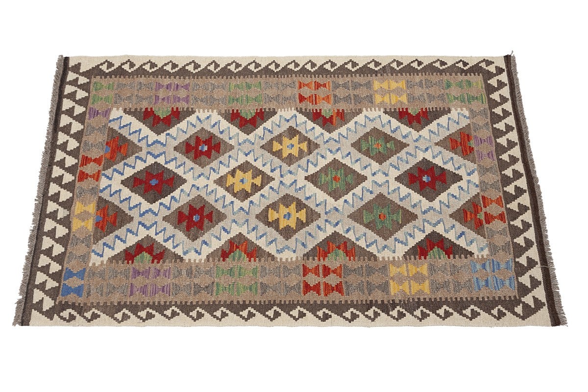 Tappeto Kaudani 31 in lana, L 156 x L 101 cm, multicolore - 3