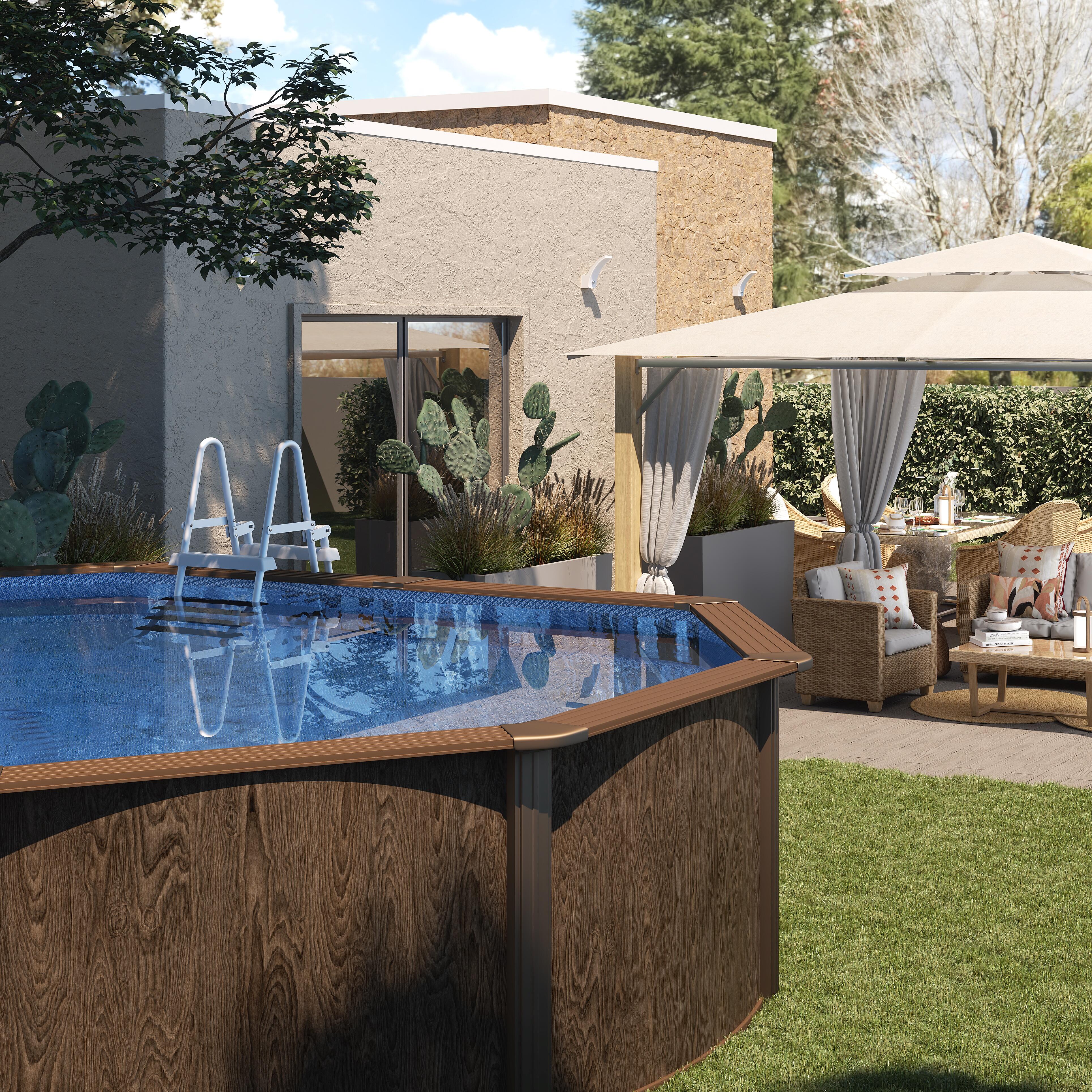 Applique LED moderno da esterno Lakko bianco IP44, luce bianco naturale 1500 lumen, INSPIRE - 8