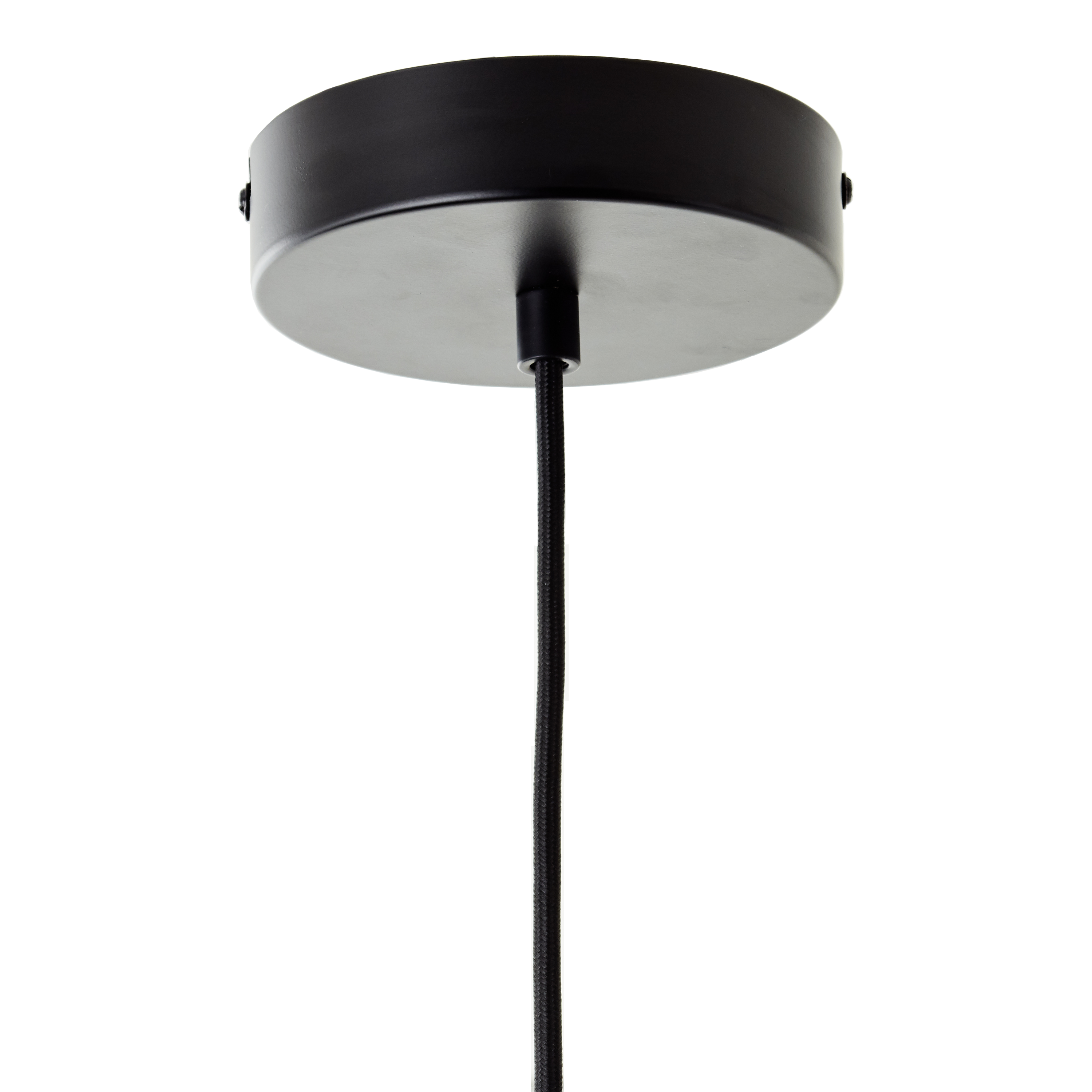 Lampa wisząca Galati czarna E27 szer. 20 cm Inspire - 18